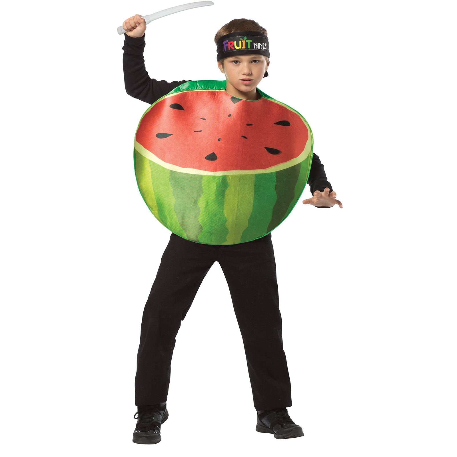 Fruit Ninja Watermelon 7-10 Size: L