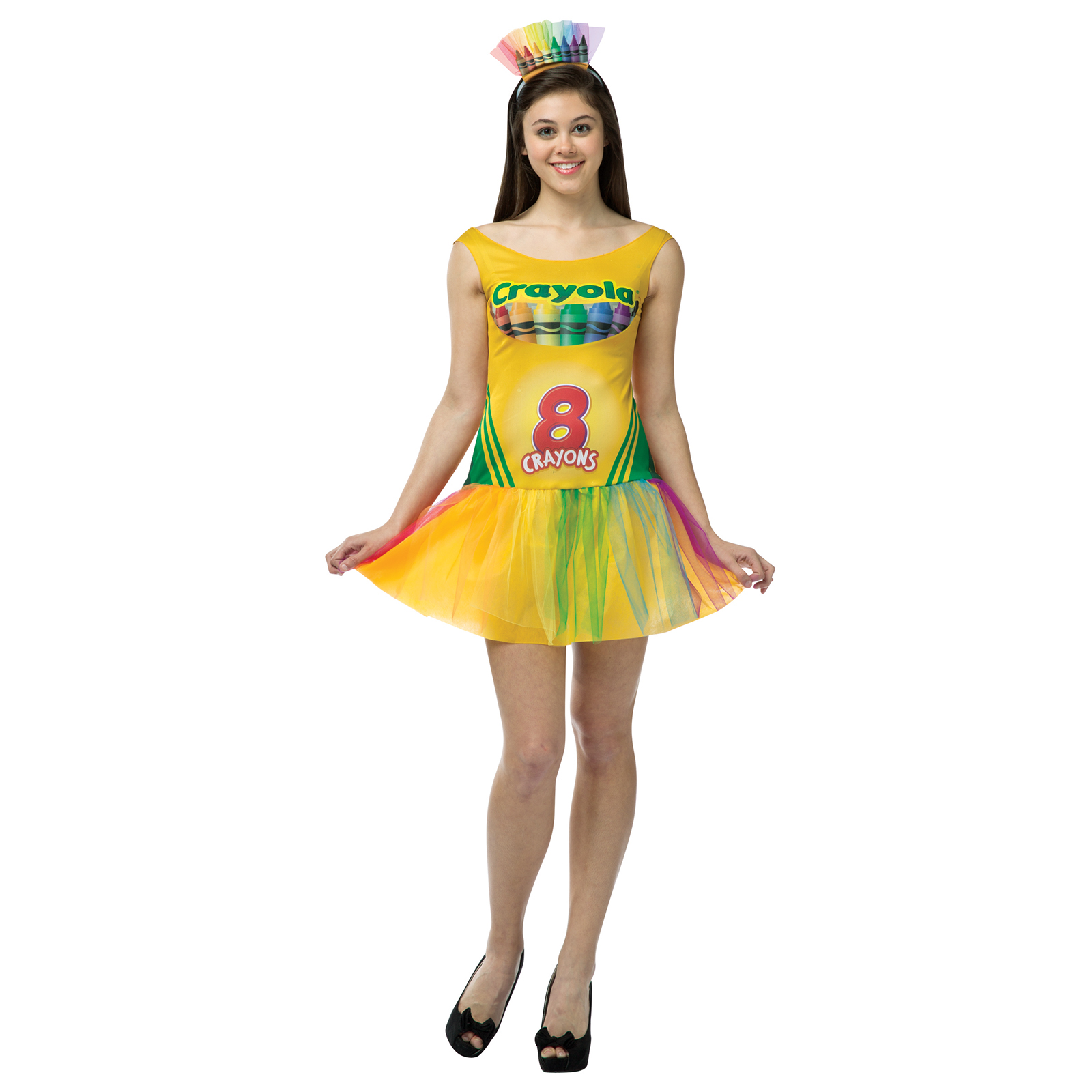 Cry Crayon Box Dress Teen Size: One Size Fits Most