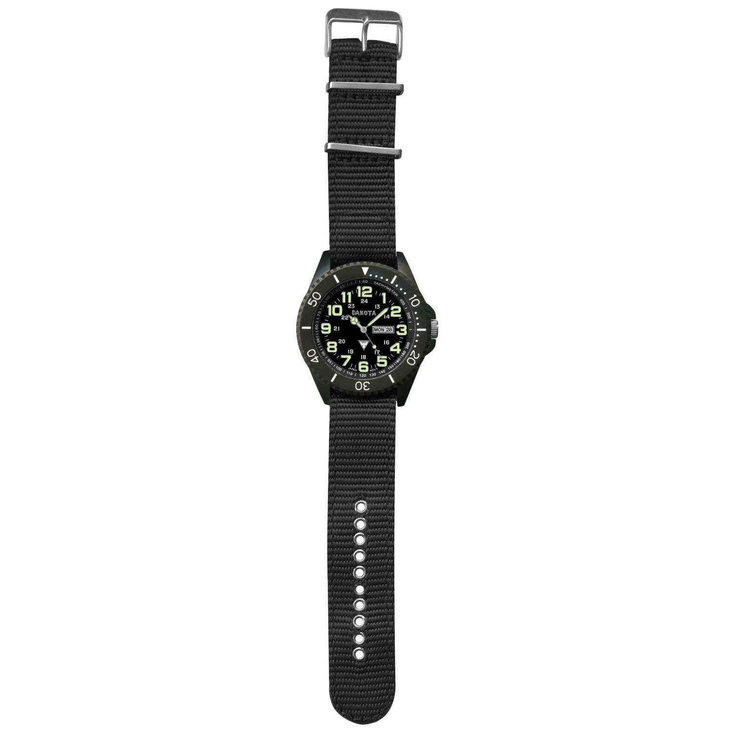UPC 804755568798 product image for Dakota Watch Company Black Military Dial ION Wrist Watch | upcitemdb.com
