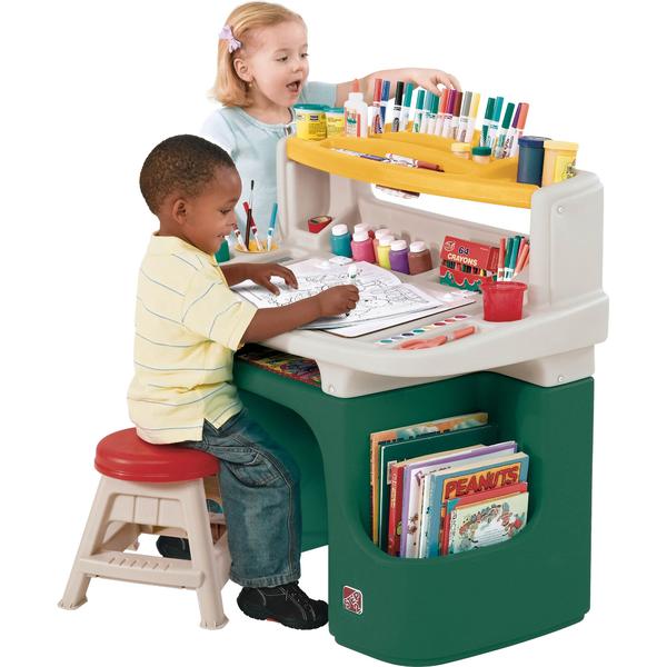 Step 2 art table with chair clearance