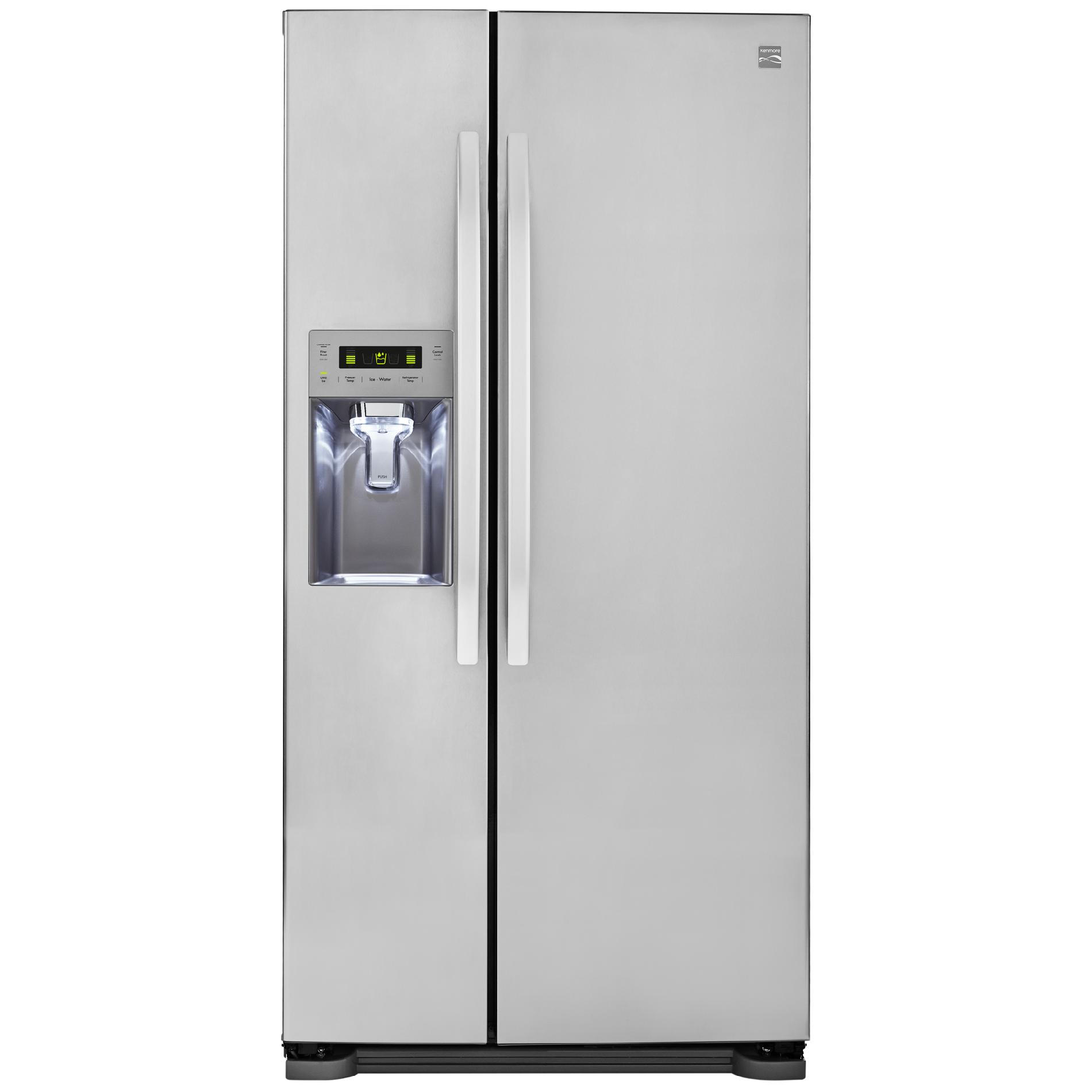 934.99 Kenmore 22 cu.ft. Capacity SidebySide Refrigerator w
