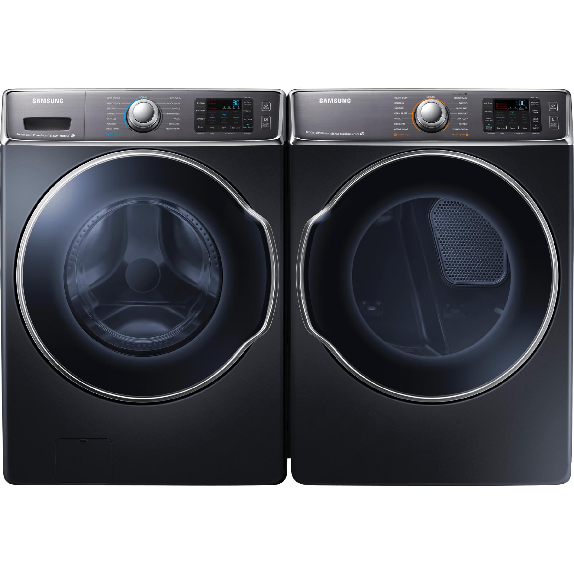 Samsung 5.6 cu. ft. FrontLoad Washer Onyx WF56H9100AG