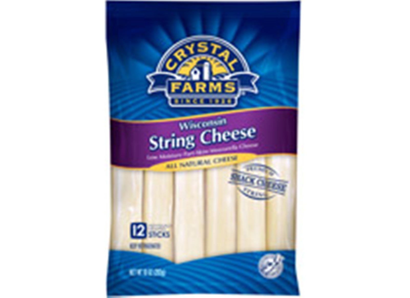 UPC 075925304182 Crystal Farms Wisconsin String Cheese 24ct