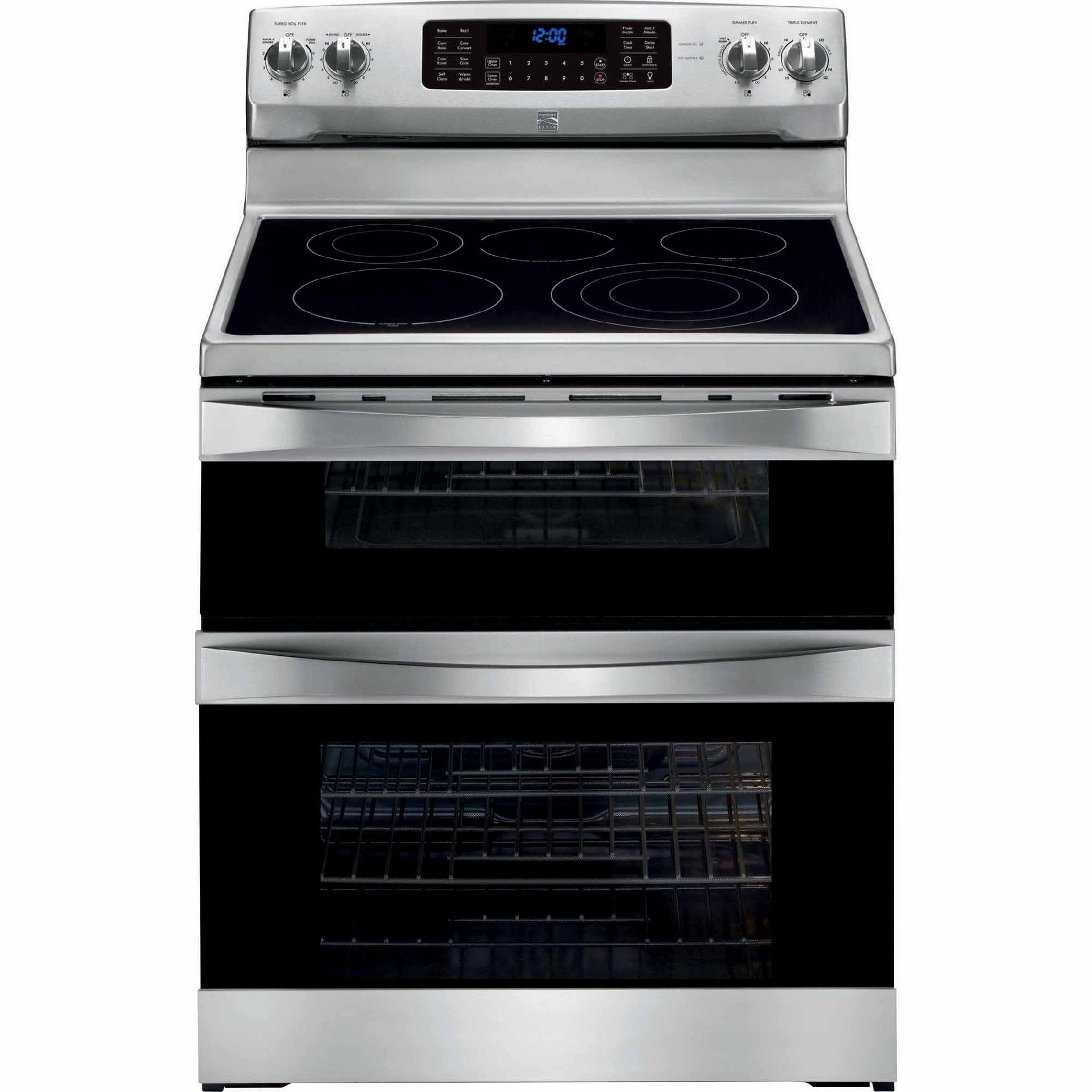 Kenmore Elite 97323 6.9 cu. ft. DoubleOven Electric Range w/ True