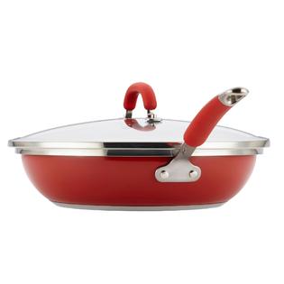 rachael ray 12 inch skillet with lid