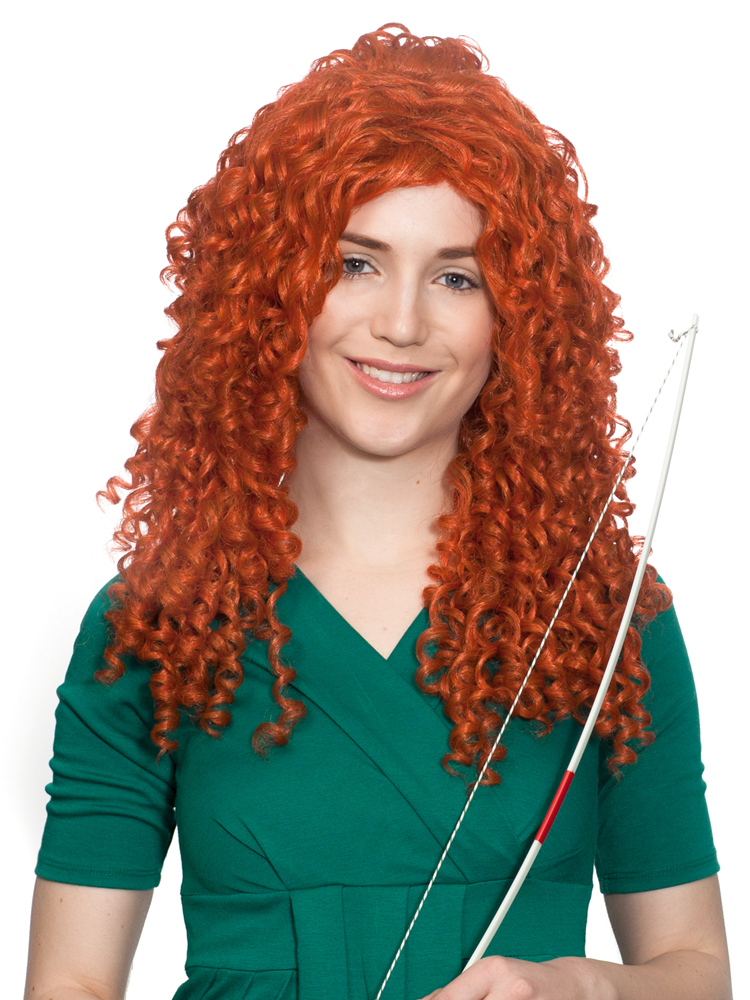 Meria Red/Orange Mix Wig