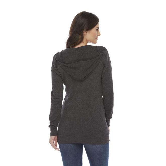 Joe Boxer Women's Tunic Hoodie Sweatshirt Faith