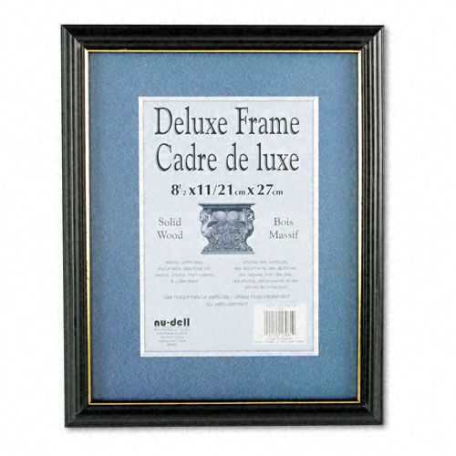 Nu-Dell Deluxe Document Frame, Plastic, 8-1/2 x 11, Black at Kmart.com