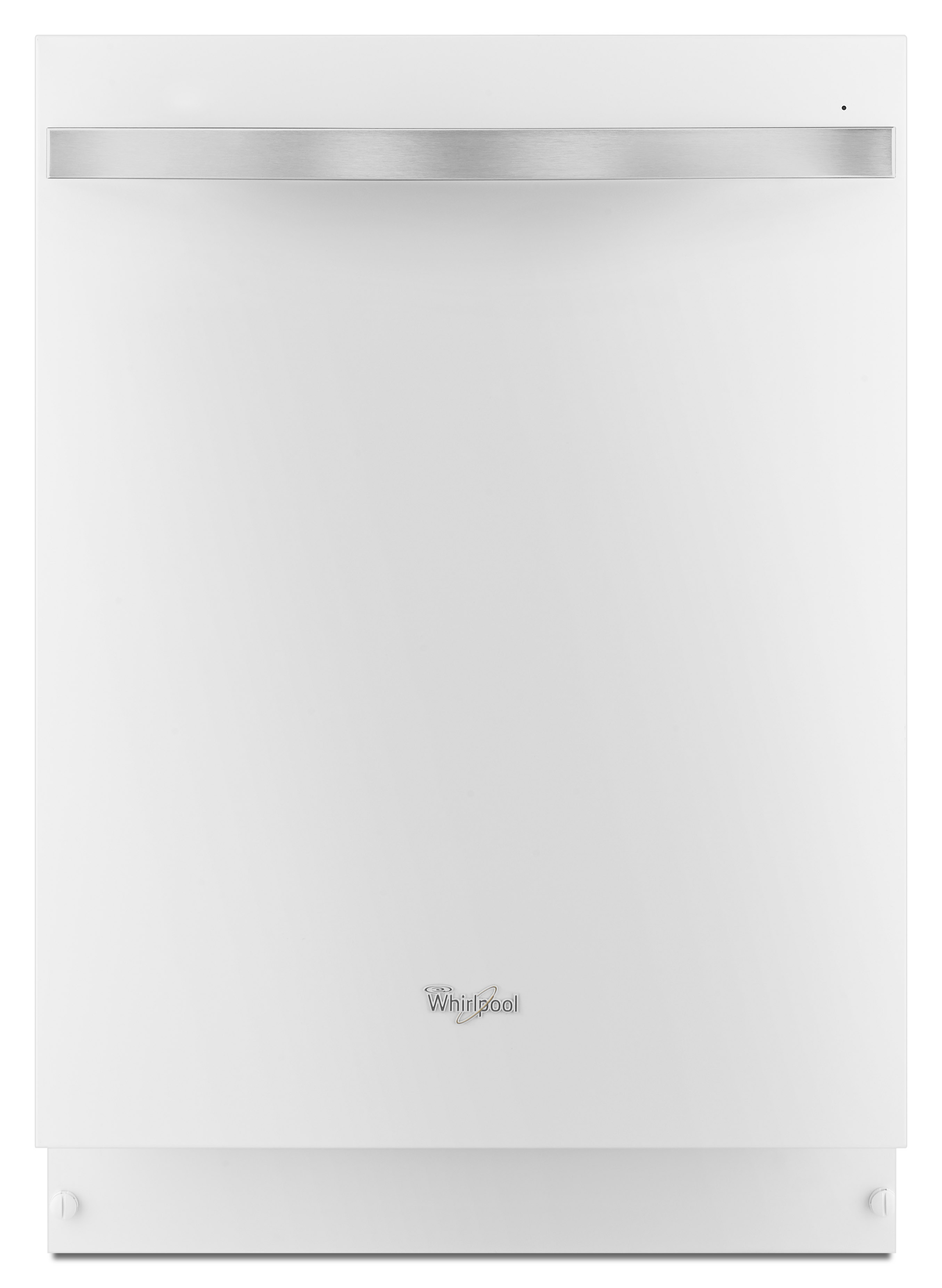 Whirlpool Dishwasher w\/ Silverware Spray - White w\/ Stainless Handle - WDT720PADH