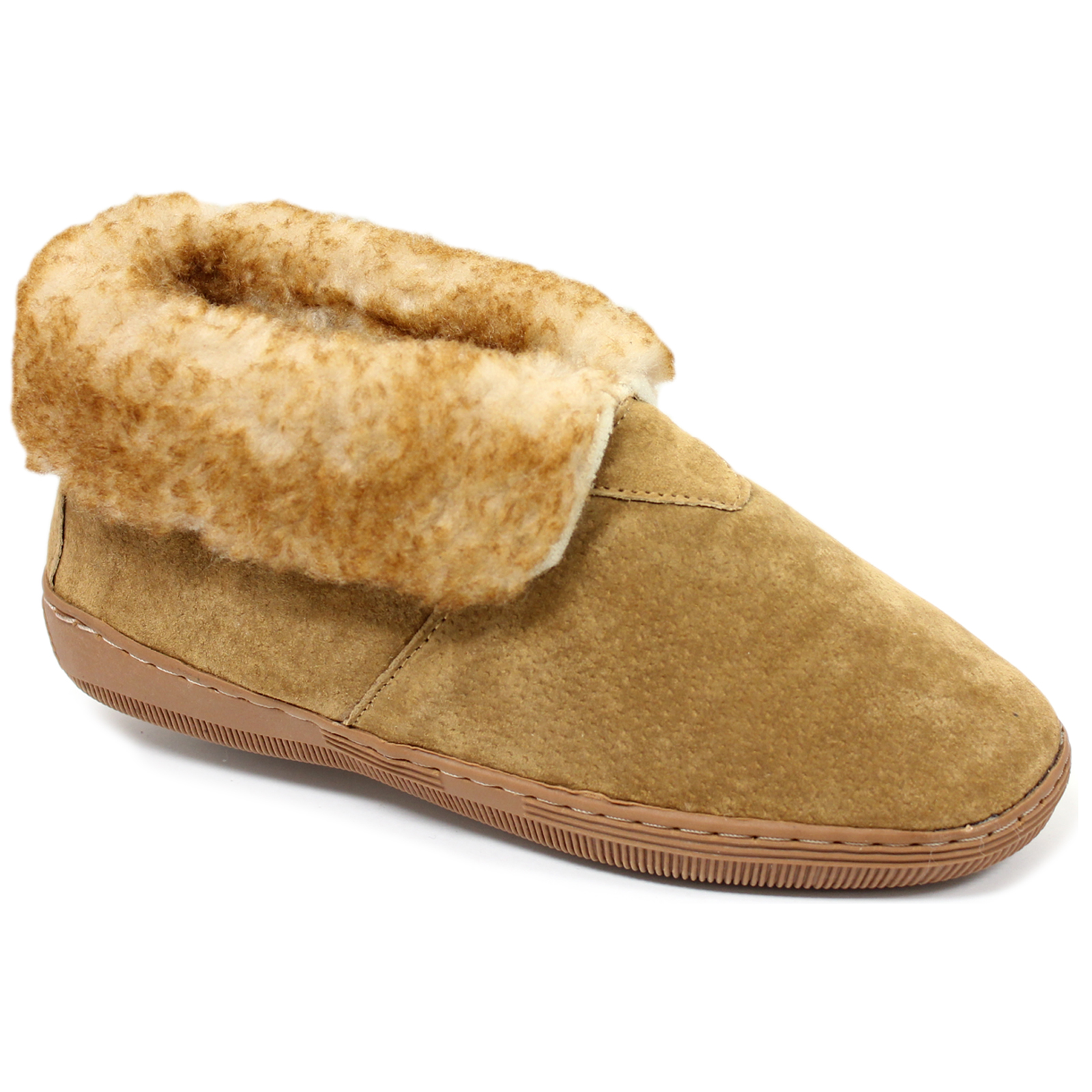 Lady's High Cut Premium Faux Shearling Bootie