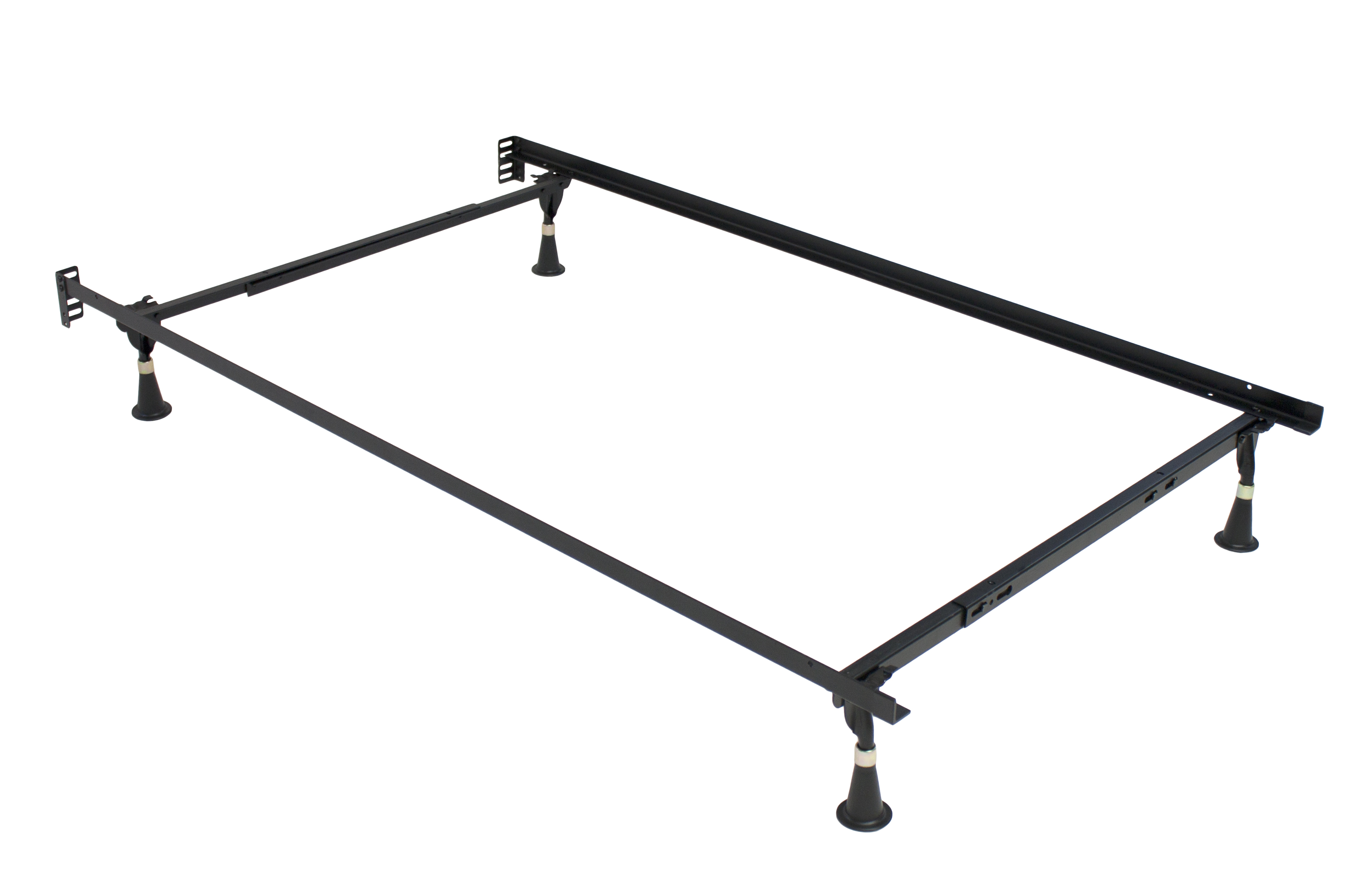 Atlas-Lock Keyhole Bed Frame  Adjustable Twin/Full