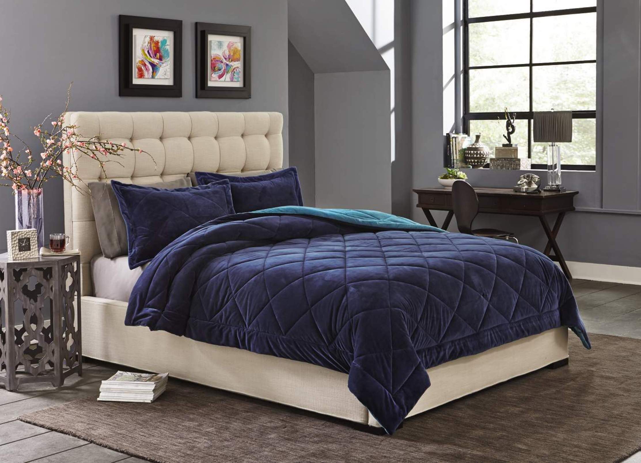 Cannon Silky Velvet Comforter Set Shop Your Way Online Shopping