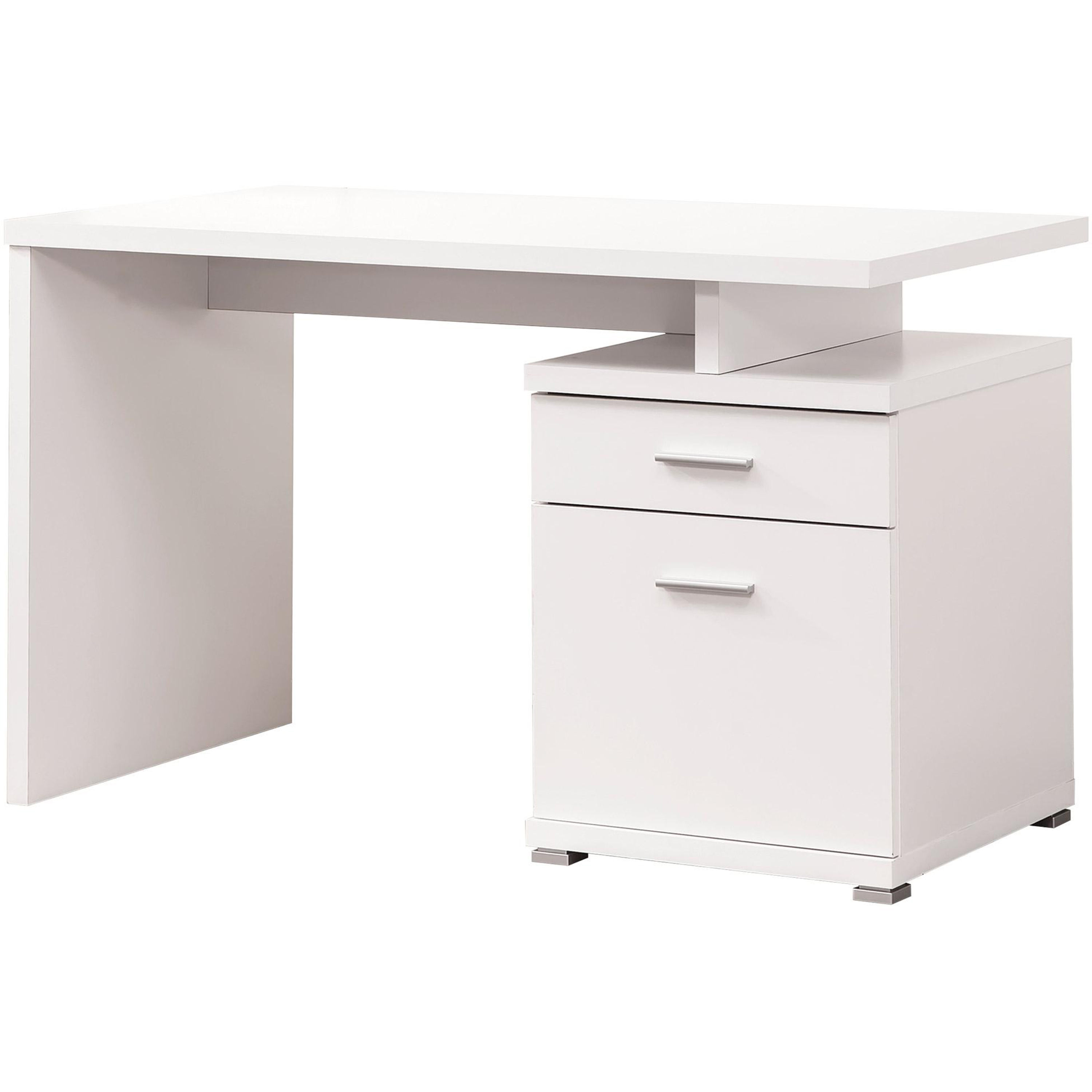 White Finish Desk