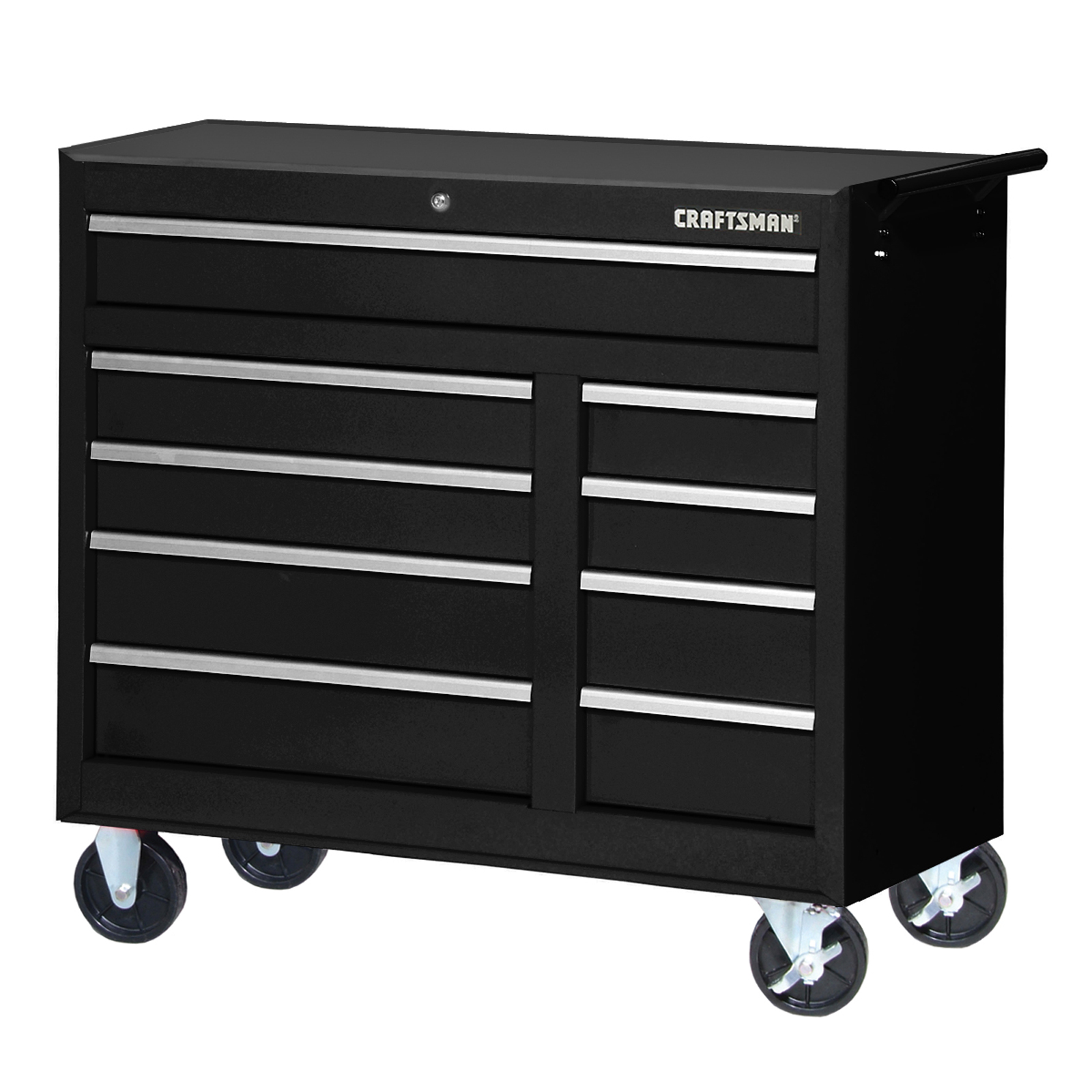 Craftsman 42" 9Drawer Ball Bearing Slides Roller Black includes Free Shipping Shop
