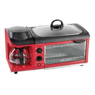 Nostalgia Electrics BSET300RETRORED Retro Series 3-in-1 ...