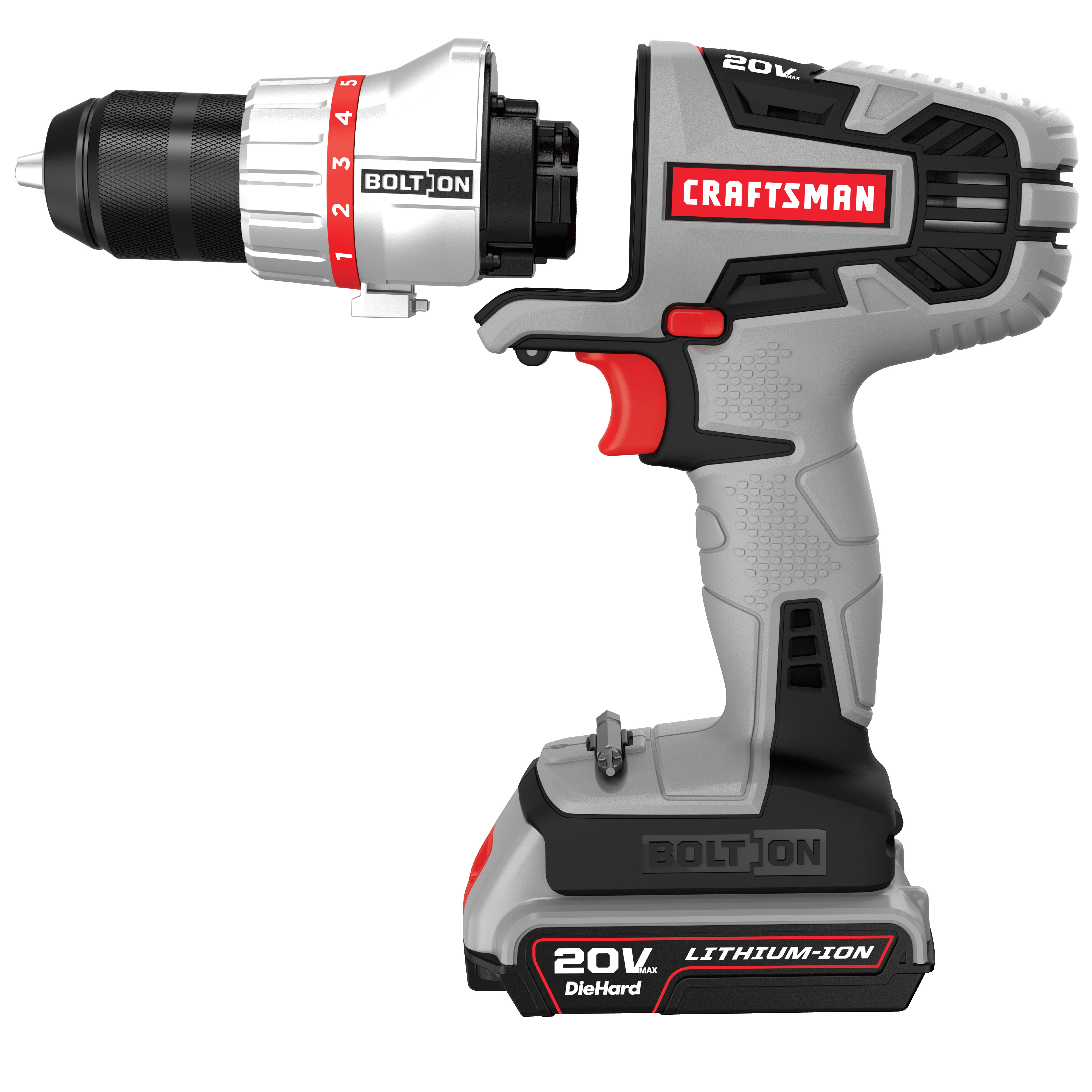 Craftsman Bolt-On ™ 20v max lithium ion drill/driver | Shop Your Way
