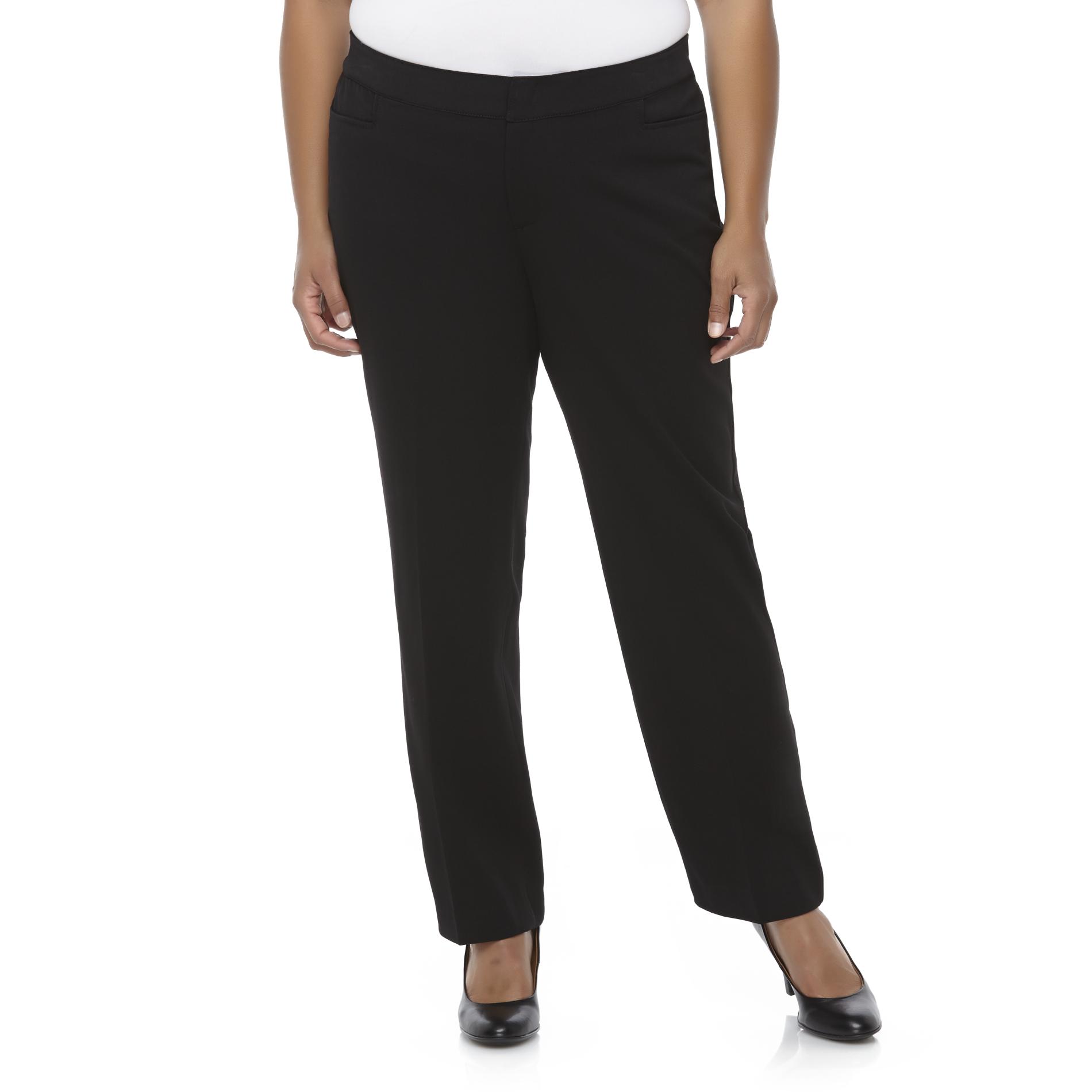 Covington Women's Plus Glam Fit Dress Pants