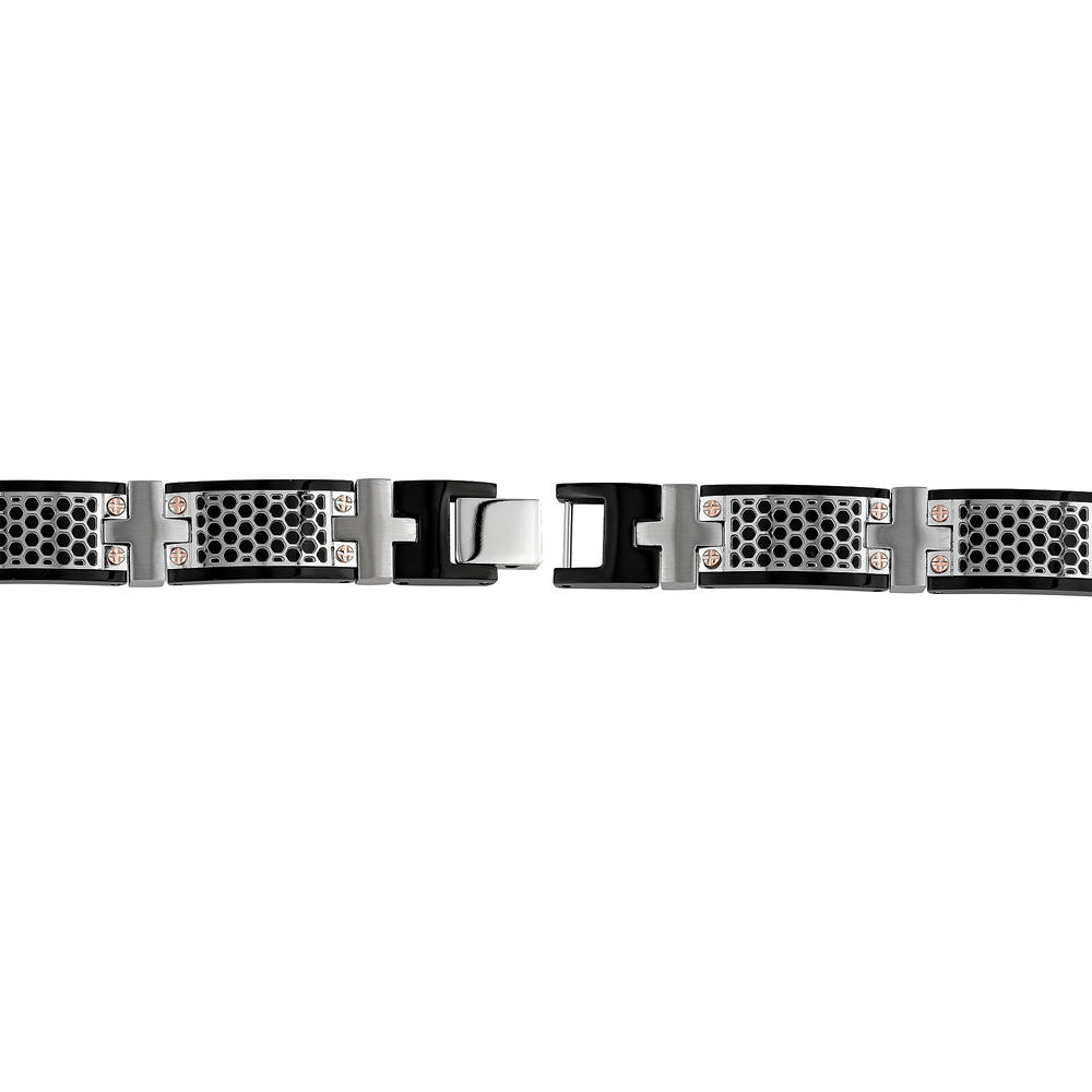 Stainless Steel Bracelet with Multi Color IP Plating