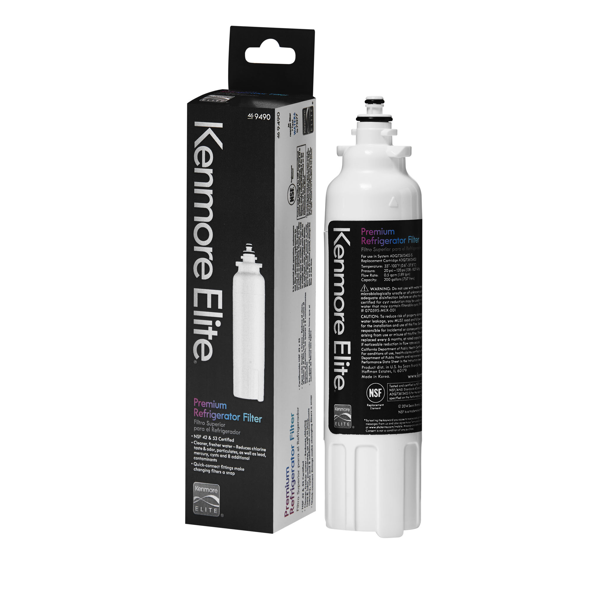 Kenmore Elite 9490 /ADQ73613402 200 gal Water Filter Shop Your Way