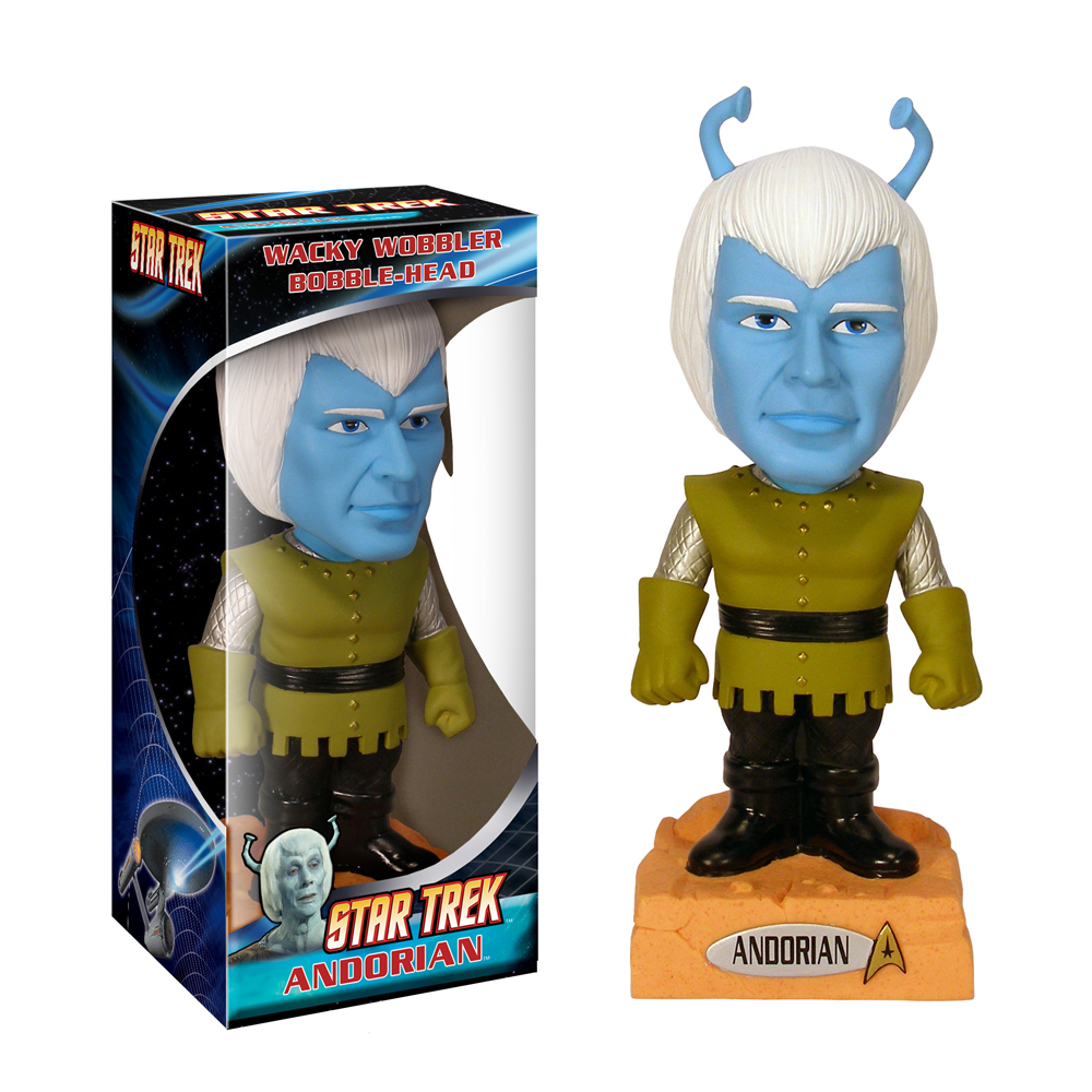 UPC 830395085470 product image for Funko Star Trek Wacky Wobbler Bobblehead Andorian | upcitemdb.com