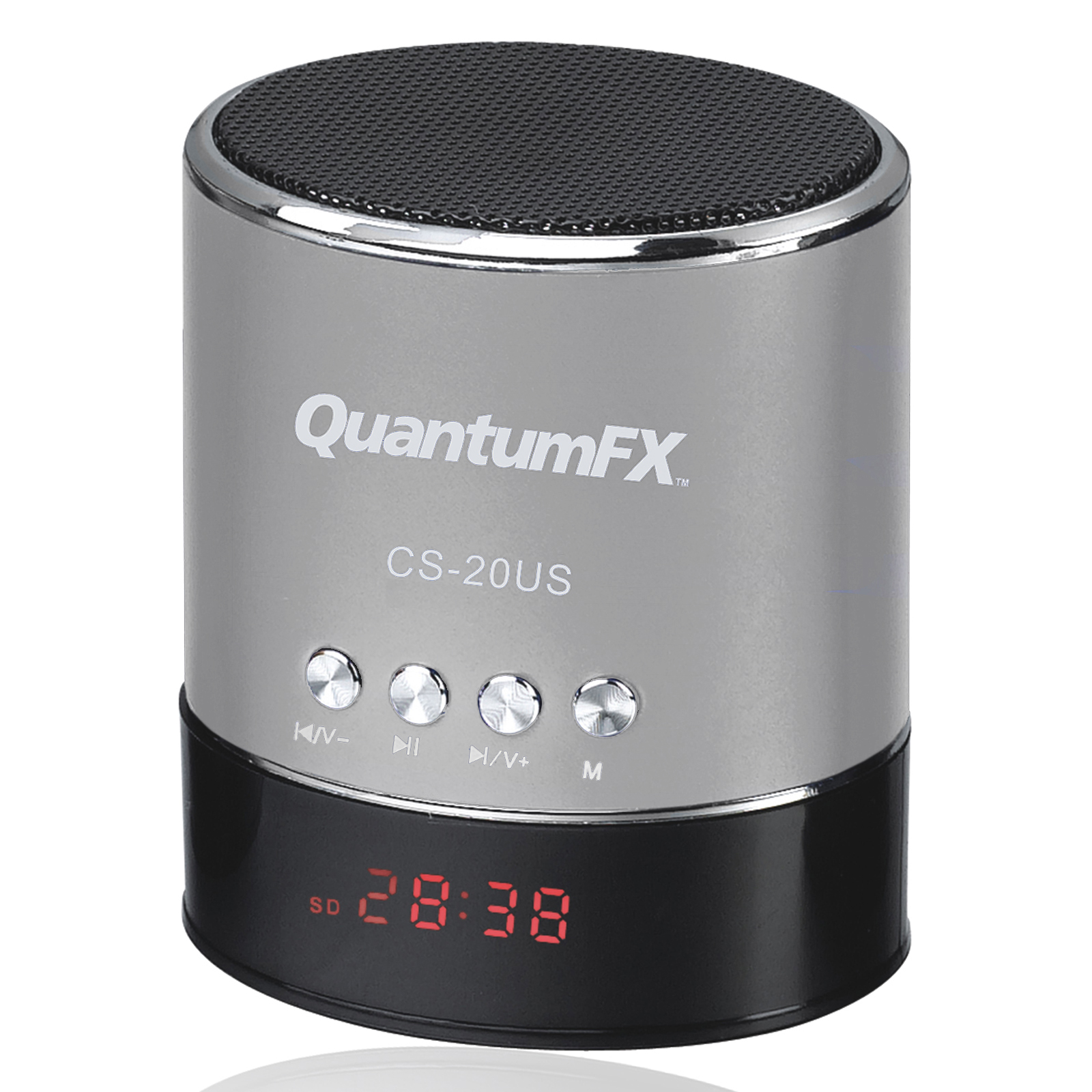 Quantum FX Portable Multimedia Speaker with USB/MICRO SD Port and FM