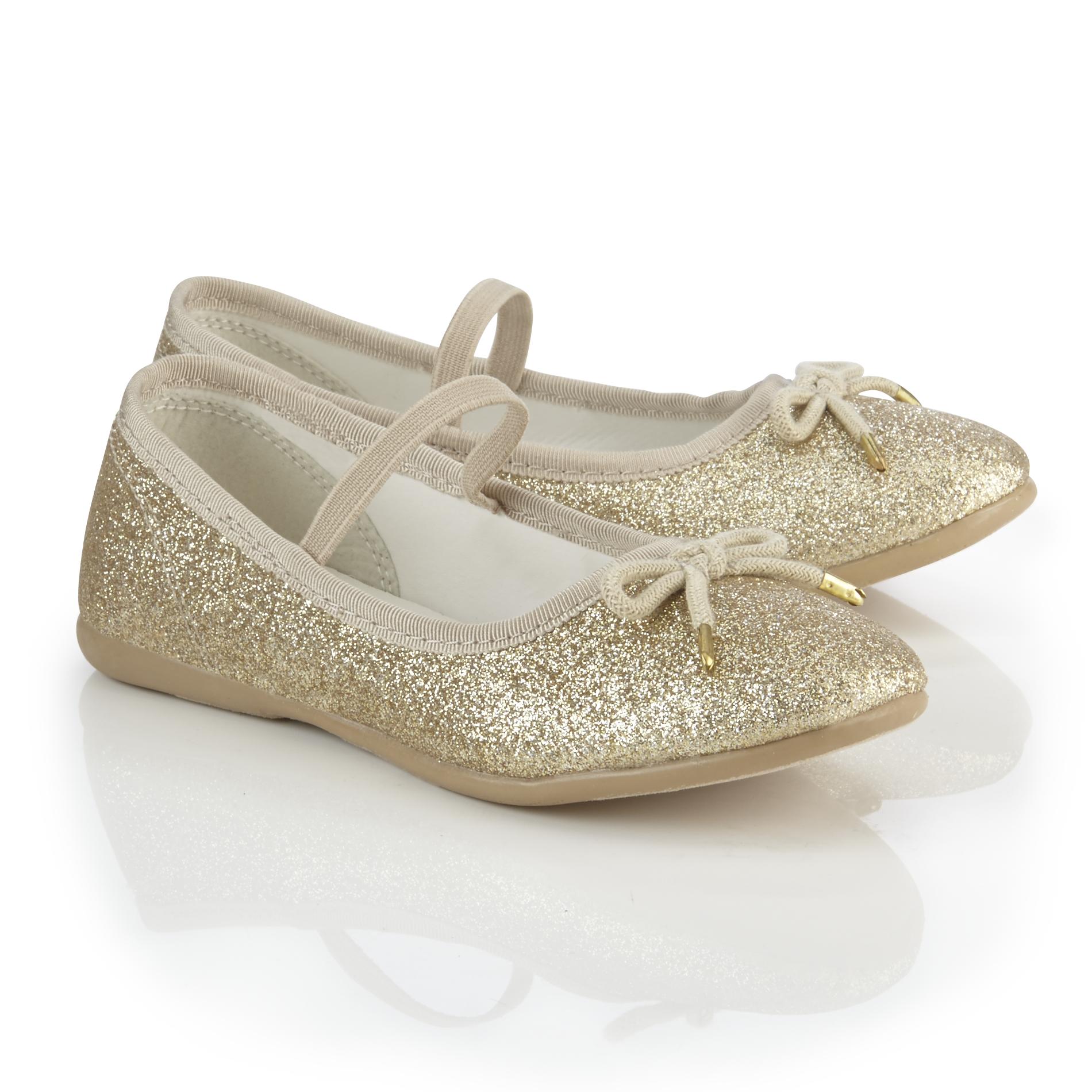gold glitter shoes girl