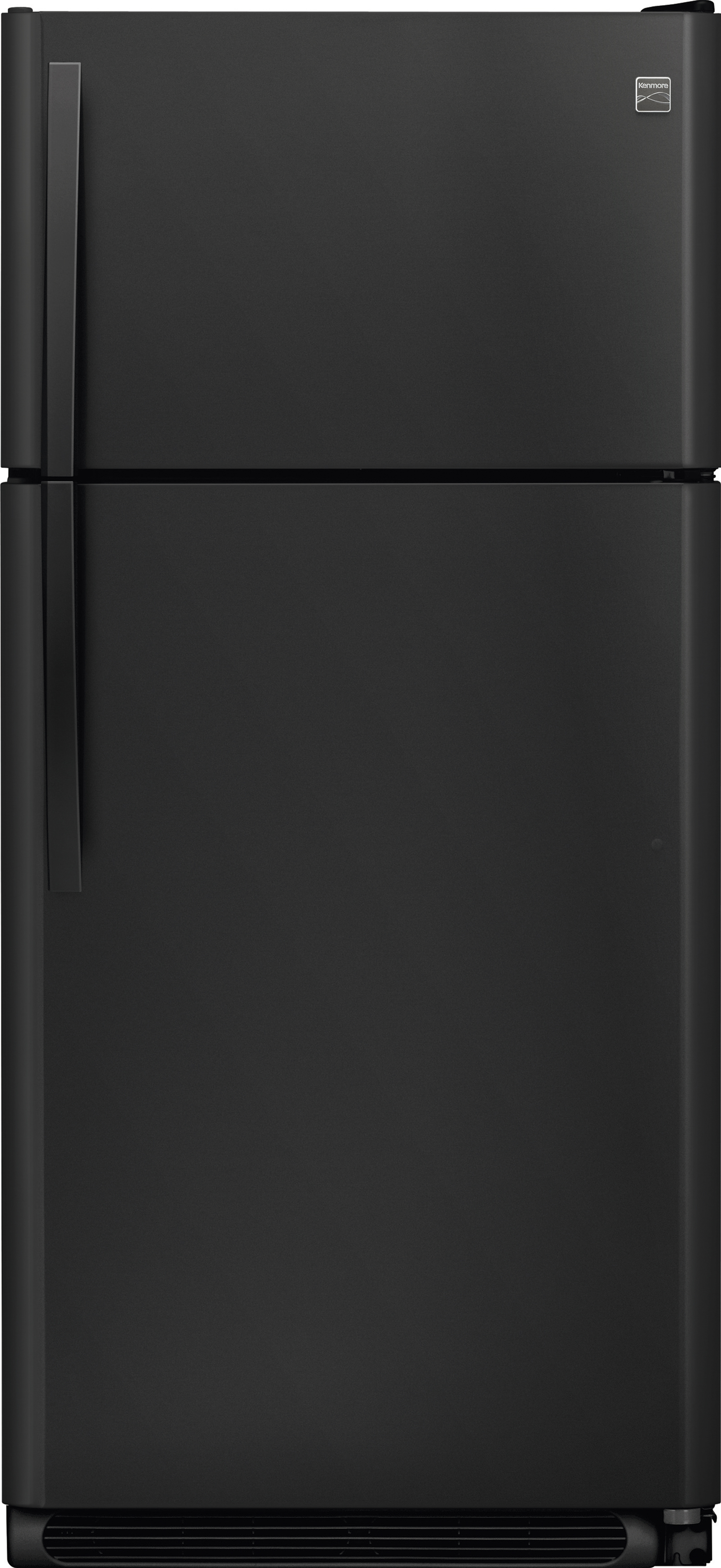 500.49 Kenmore 18 cu. ft. Top Freezer Refrigerator Black Big
