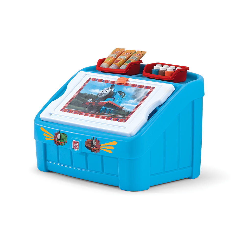 Thomas the Tank Engine 2-in-1 Toy Box and Art Lid