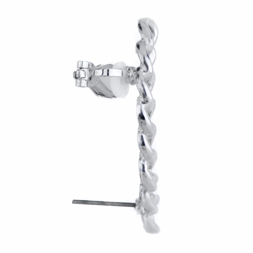 Silver Chain Link Ear Cuff