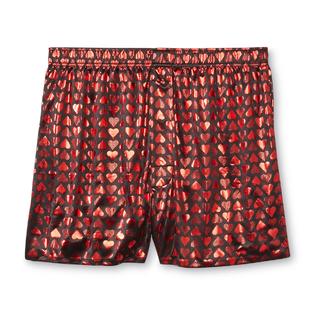 Joe Boxer Men's Valentine's Day Boxer Shorts - Hearts ...