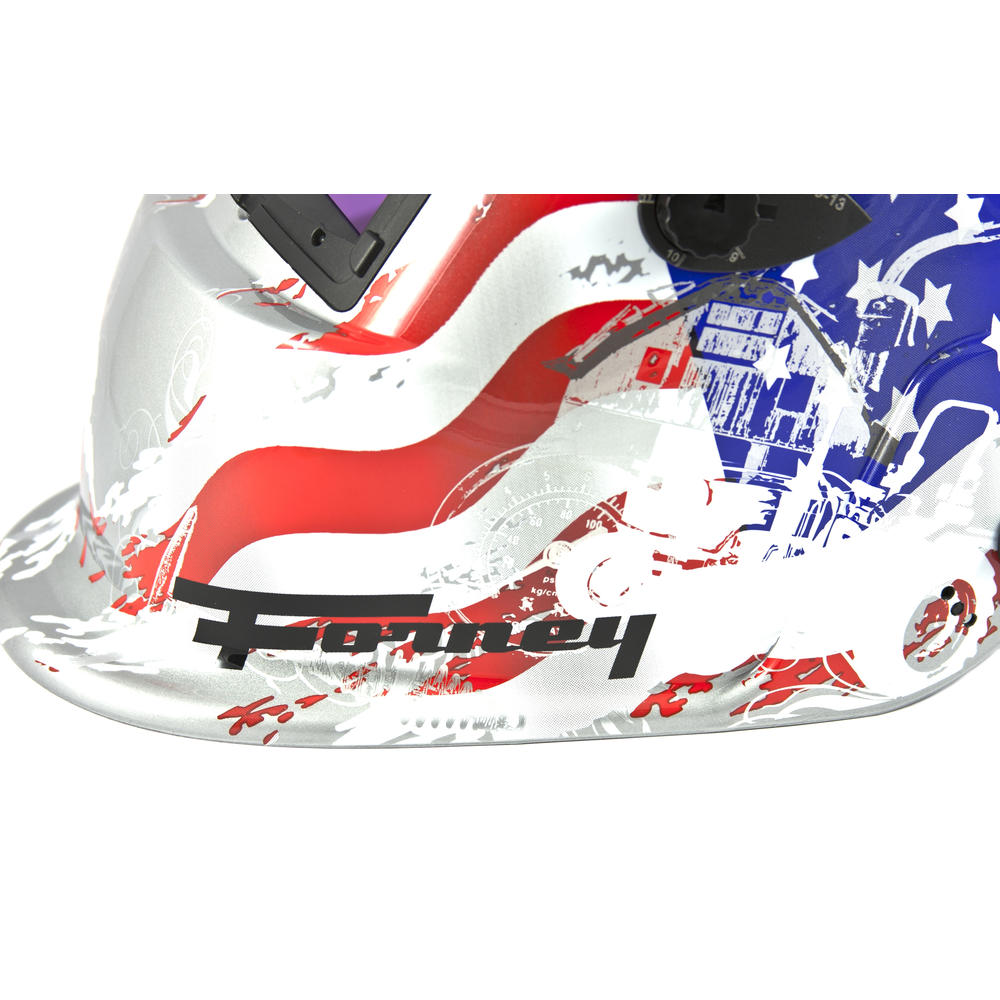 Automatic Darkening Welding Helmet Glory American Flag