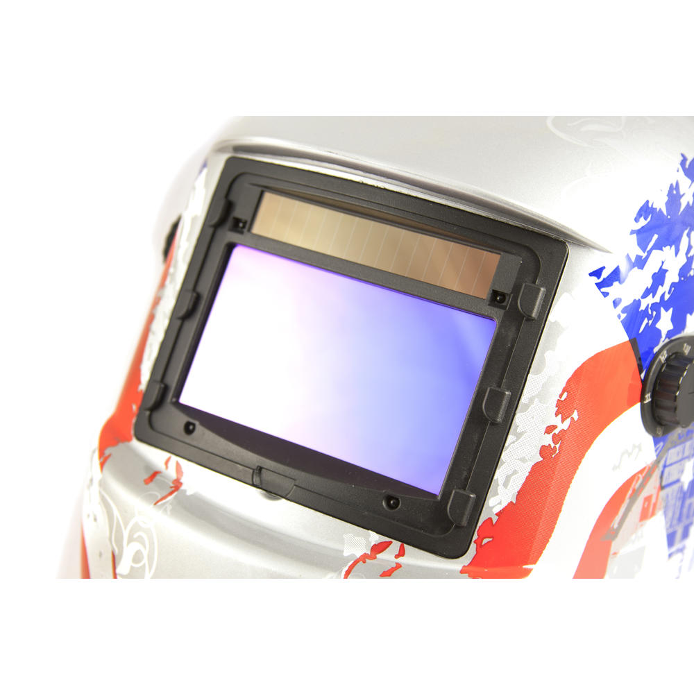 Automatic Darkening Welding Helmet Glory American Flag