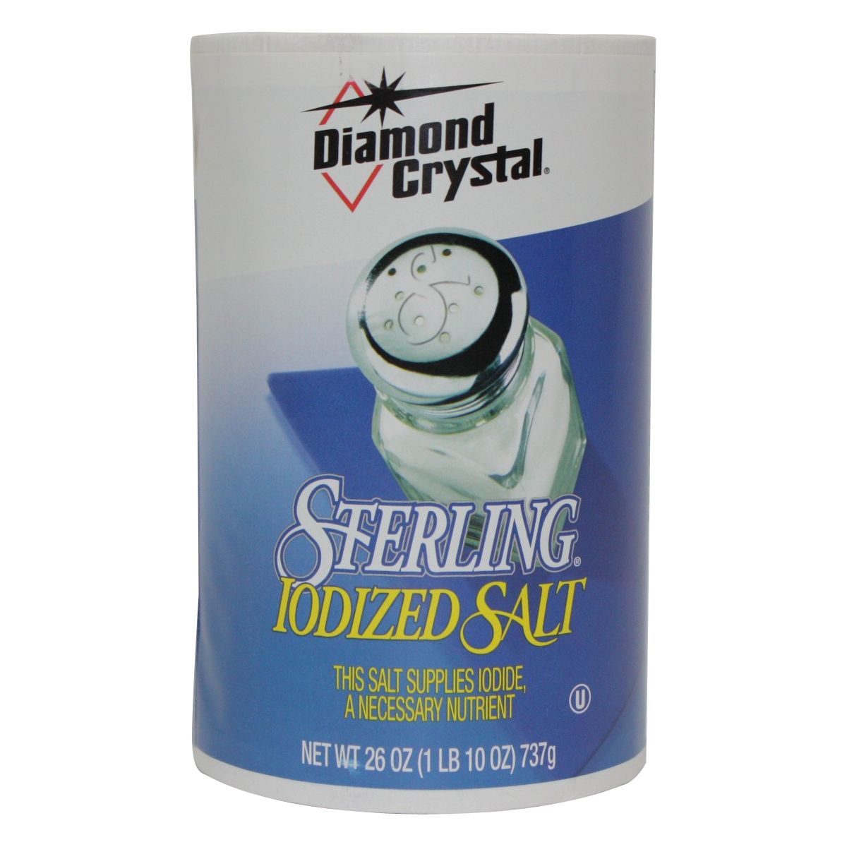 Diamond Crystal Sterling Iodized Salt 26 Ounce Shop Your Way Online
