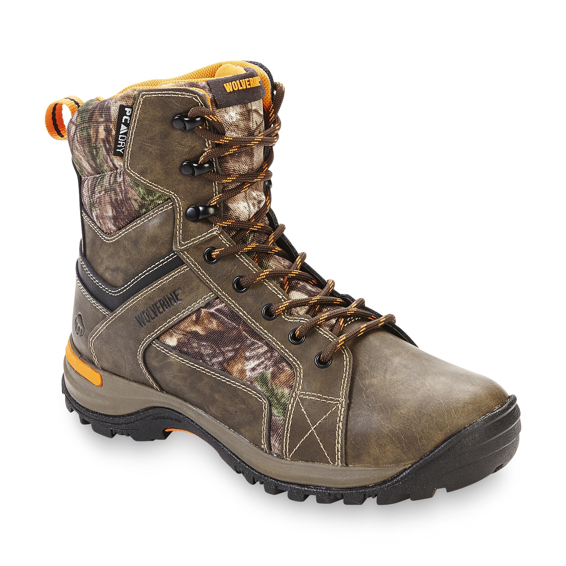 Wolverine Men's Sightline Camo/Orange High-Ankle Hunting Boot | Shop