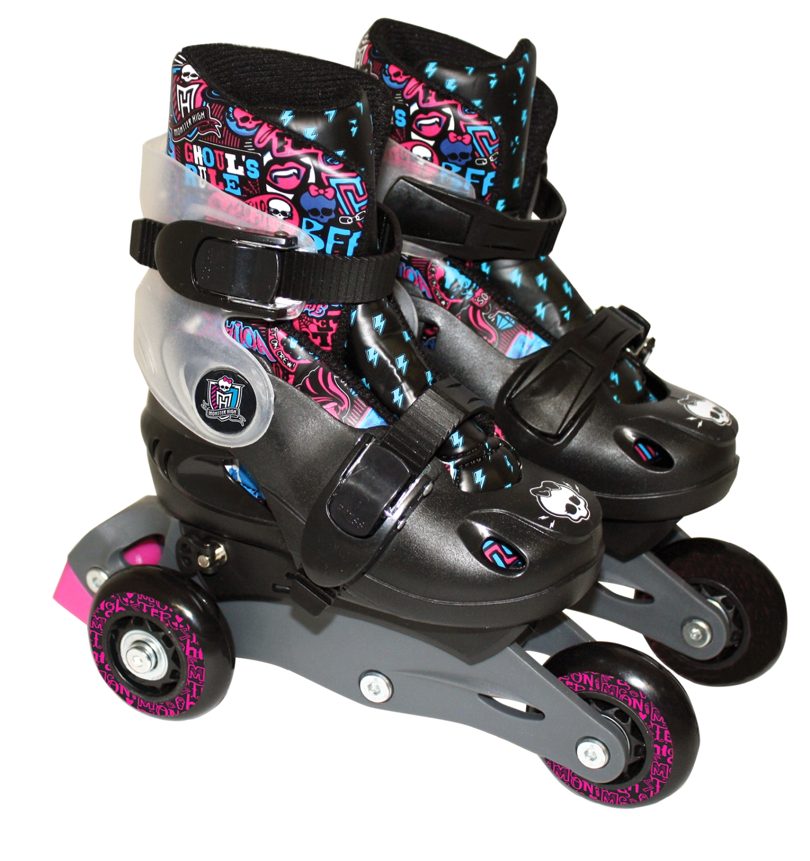 Monster High Monster High 2 in 1 Convertible Skate Fitness & Sports