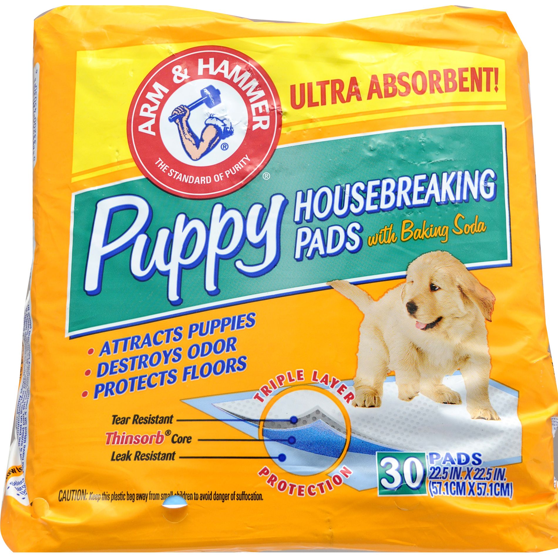 Arm & Hammer Ulta Absorbent Puppy Pads 30 count at Kmart.com