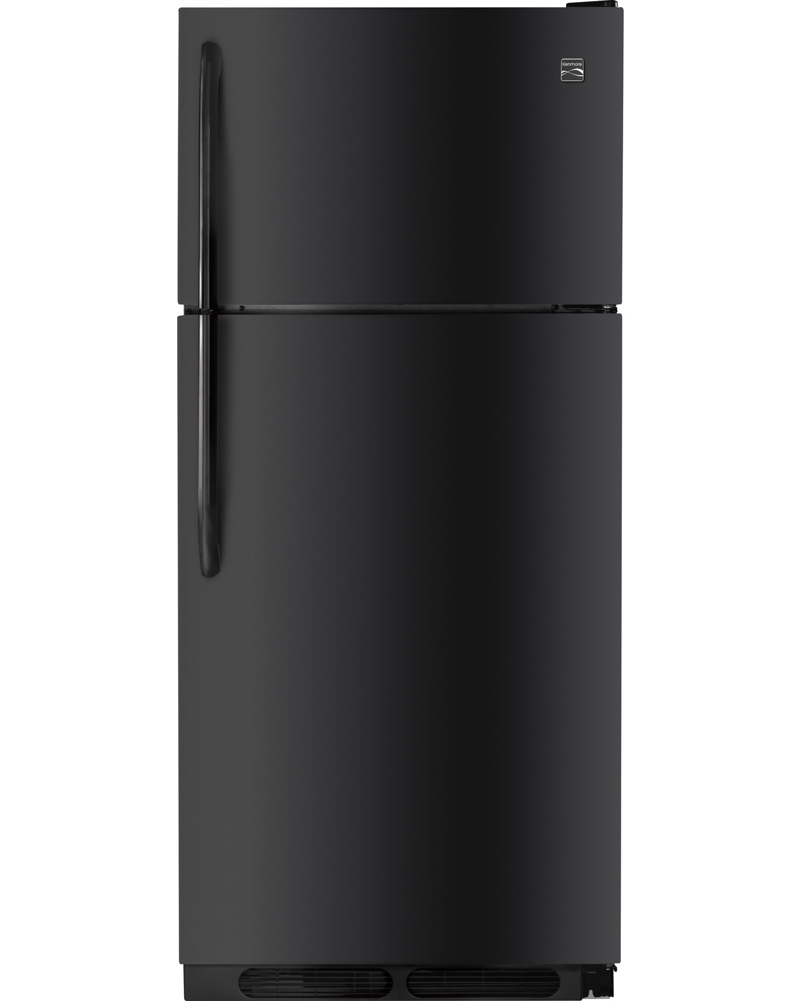 500.49 Kenmore 20.4 cu. ft. Top Freezer Refrigerator Black Big