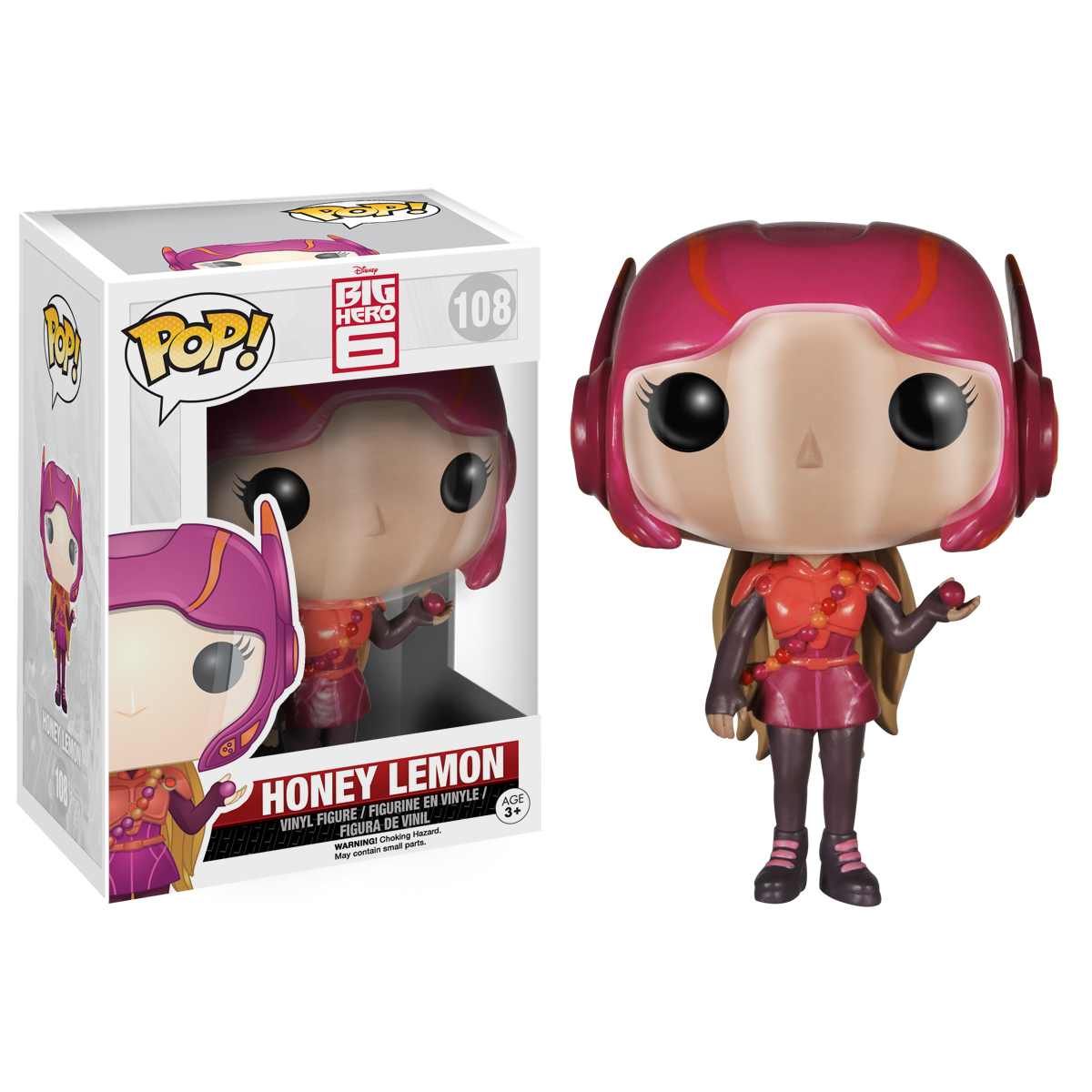 UPC 849803046637 product image for Funko POP Disney 4663 Big Hero 6 - Honey Lemon | upcitemdb.com
