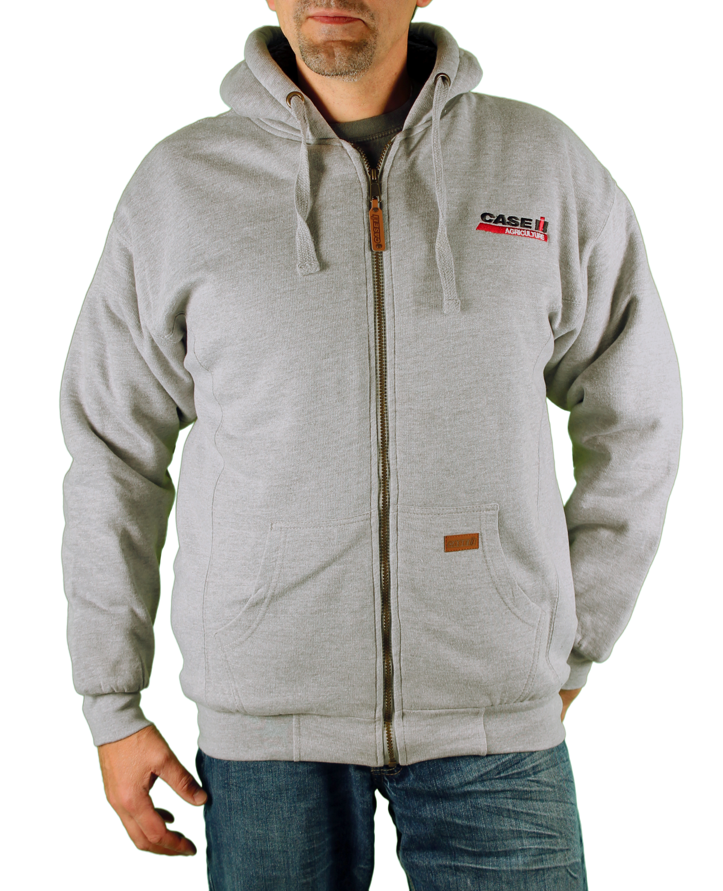 Embroidered Sherpa Lined Hoodie