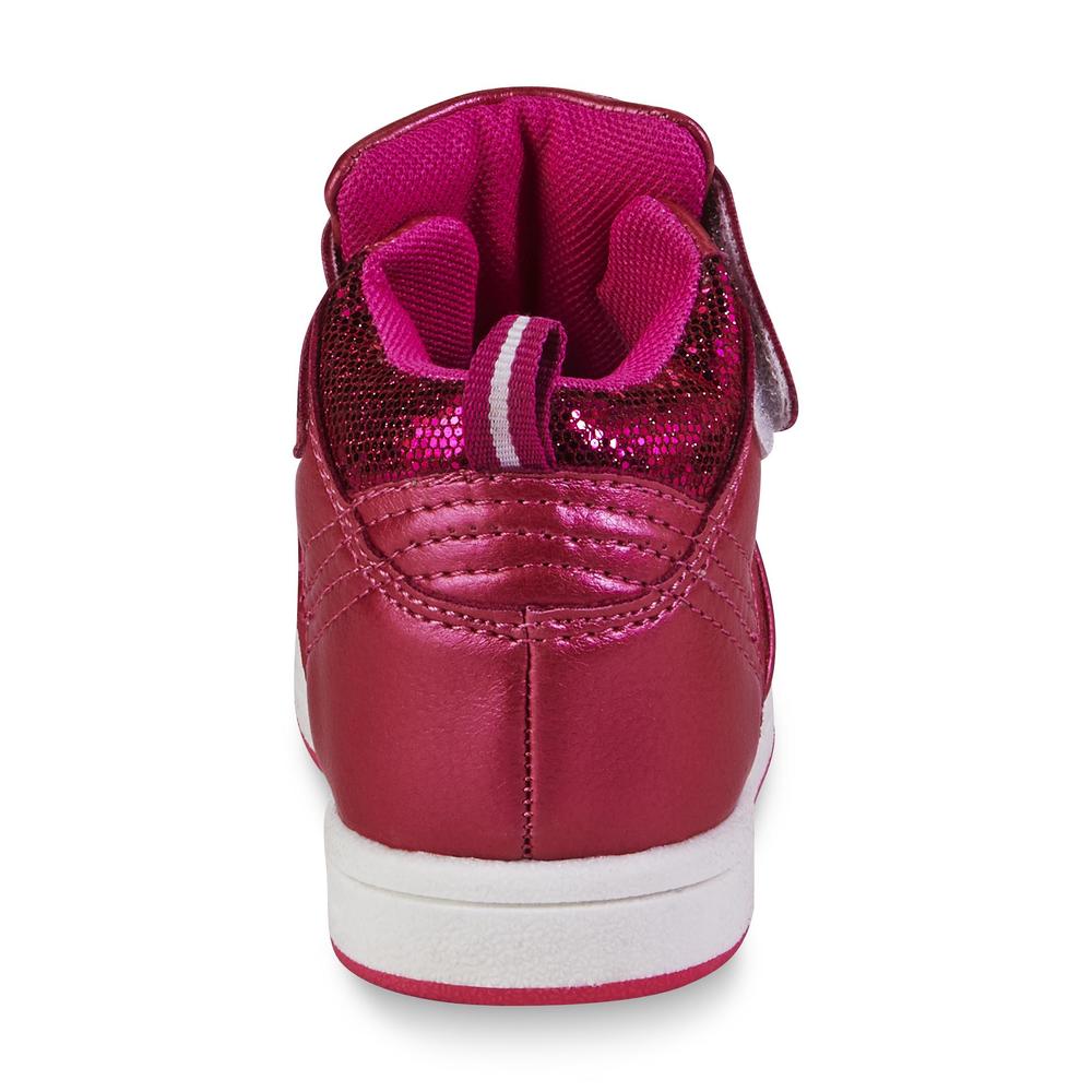 Toddler Girl's Jazzy Pink High-Top Sneaker