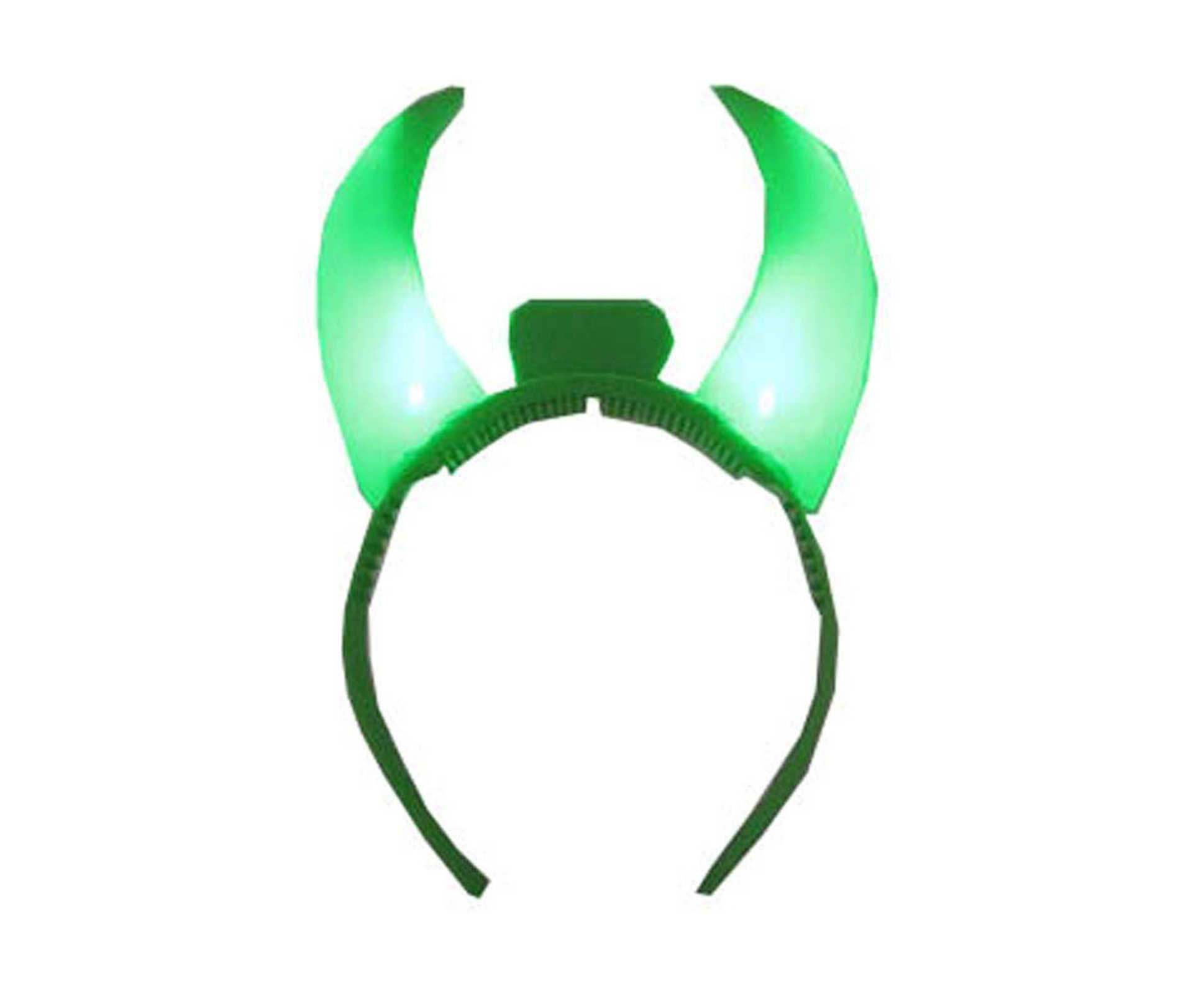 Light Up Green Devil Boppers (set of 5)