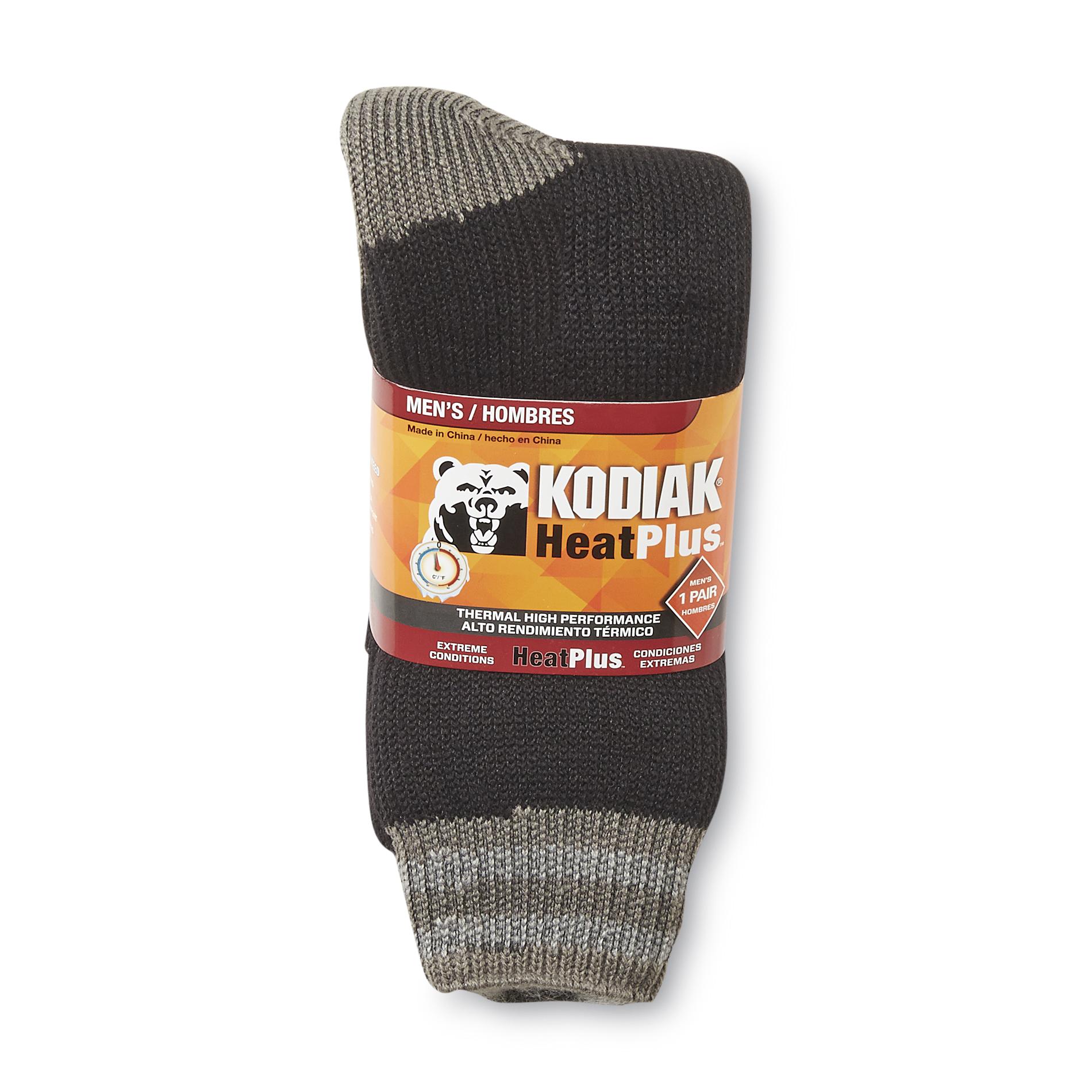 Kodiak Men's HeatPlus Crew Socks Striped Shop Your Way Online Shopping & Earn Points on