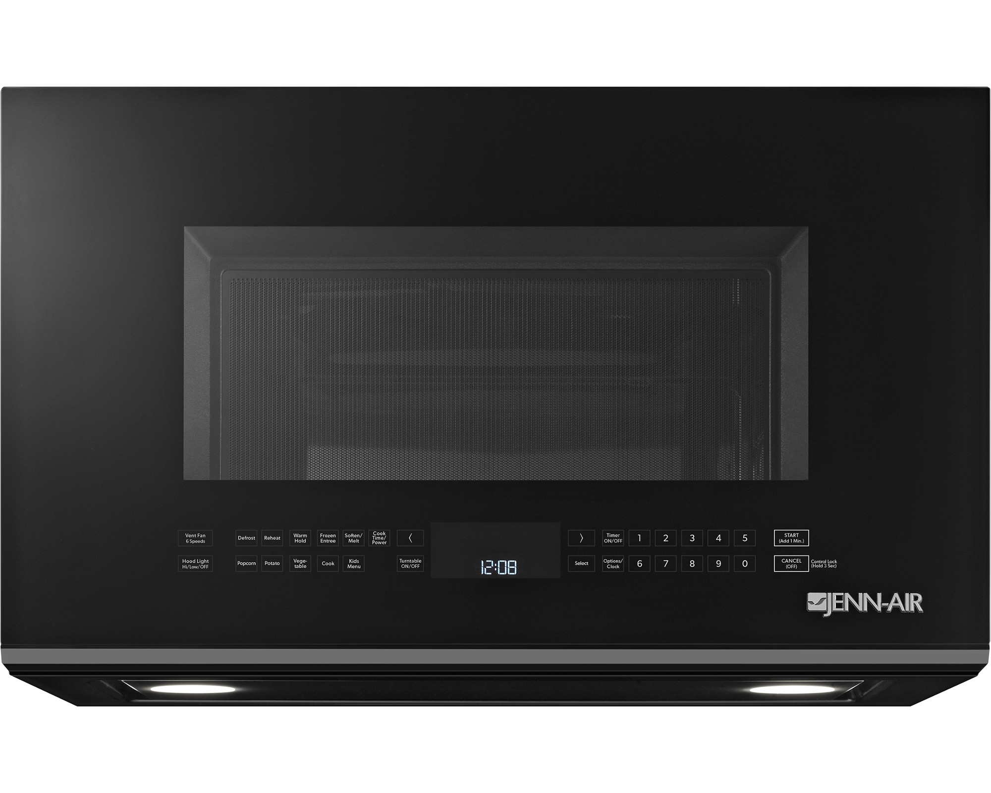JennAir JMV8208CB 30" OvertheRange Microwave Oven Black