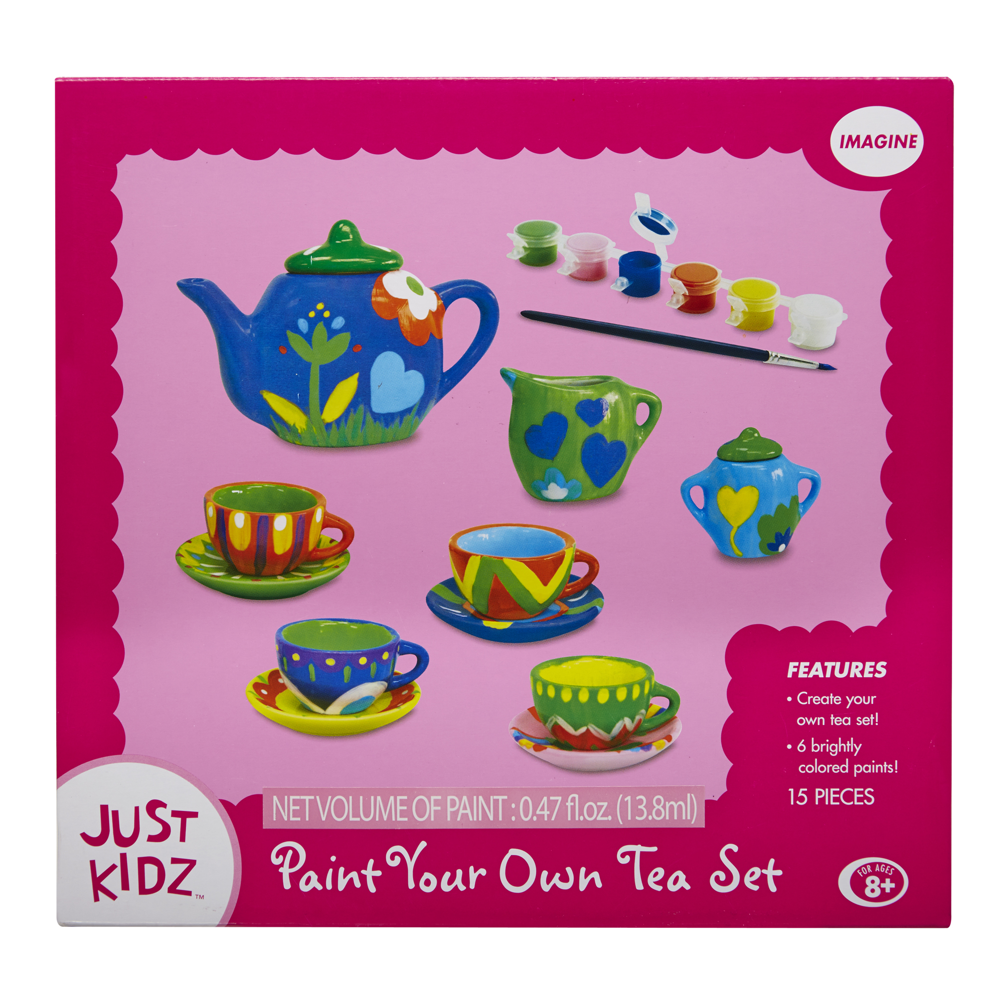Just Kidz Paint Your Own Tea Set Shop Your Way Online Shopping 