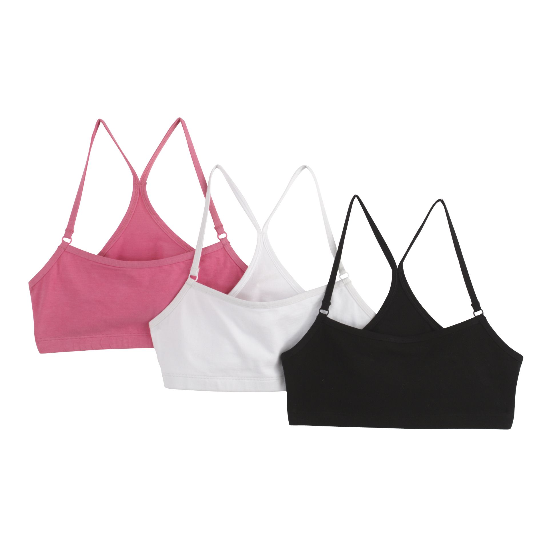Bestform Women's 3 Pack Strappy Racerback Sport Bras at Kmart.com