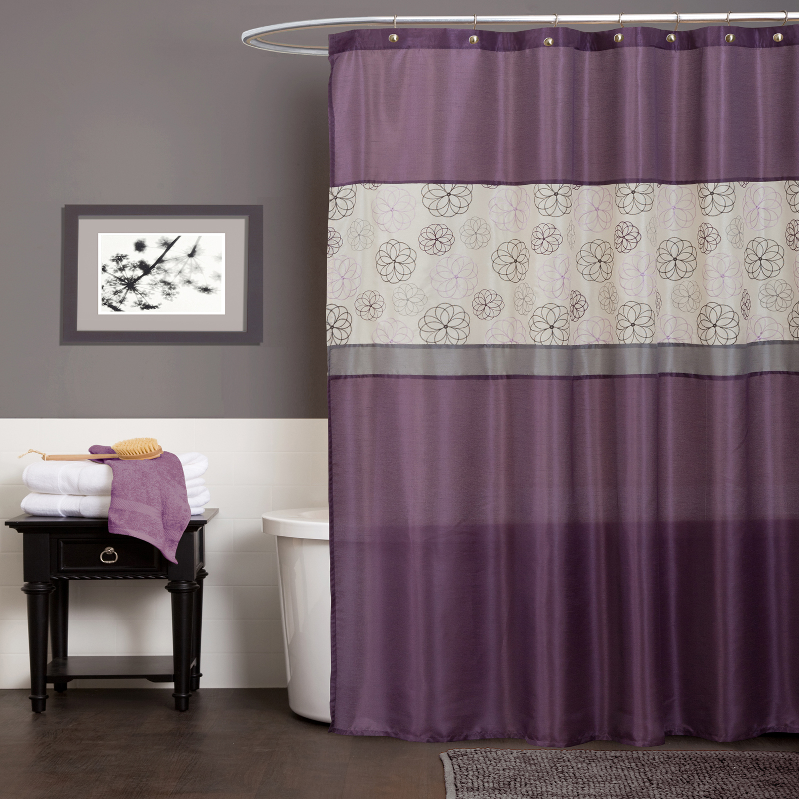 Shower Curtains Amp Liners Kmart