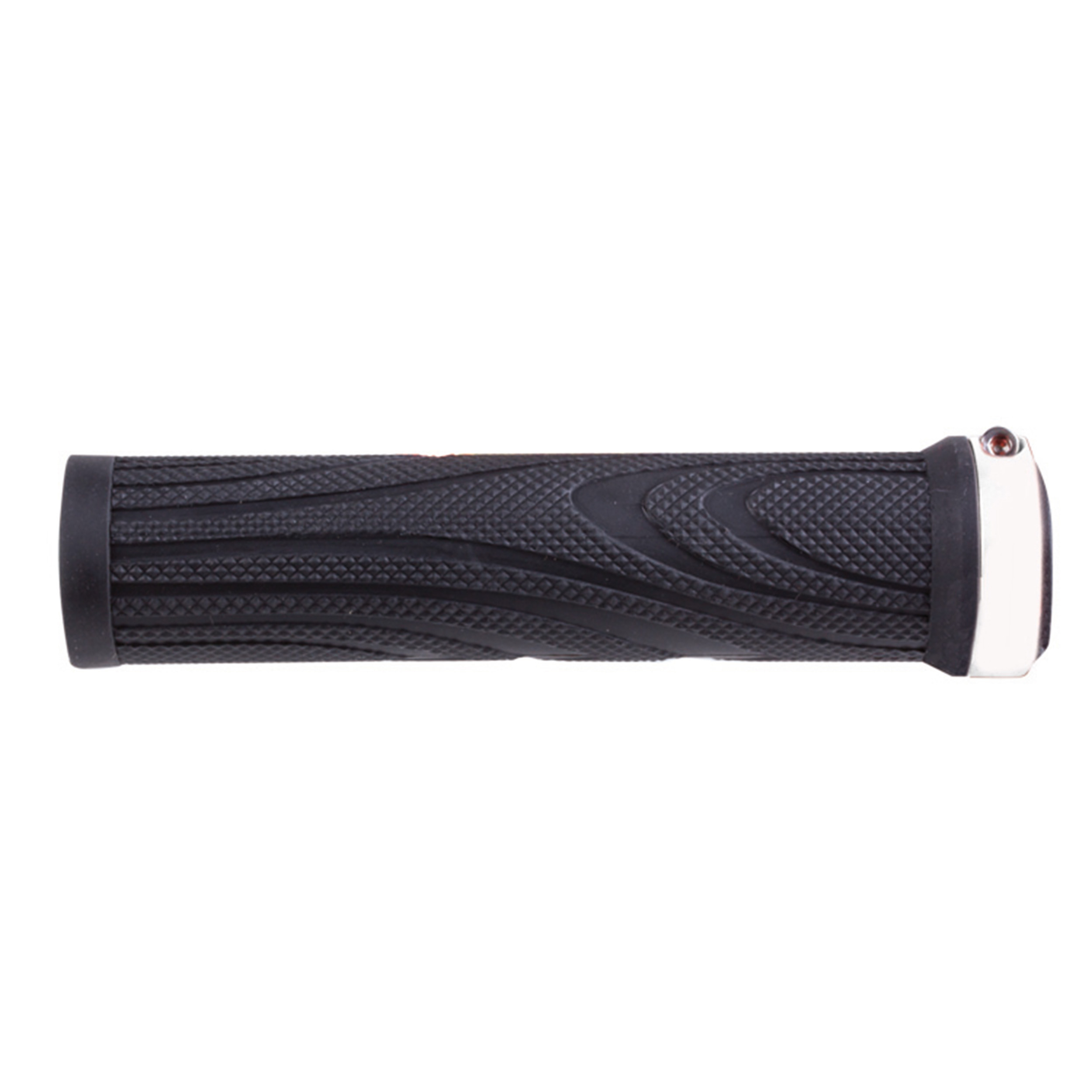 130 mm White Anodized Bolt On Grips