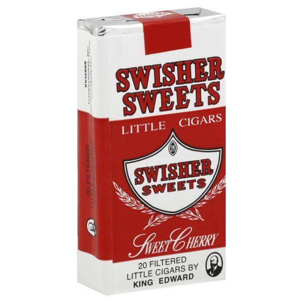 Swisher Sweets Cigars, Little, Filtered, Little Cherry, 20 cigars                                                                at mygofer.com