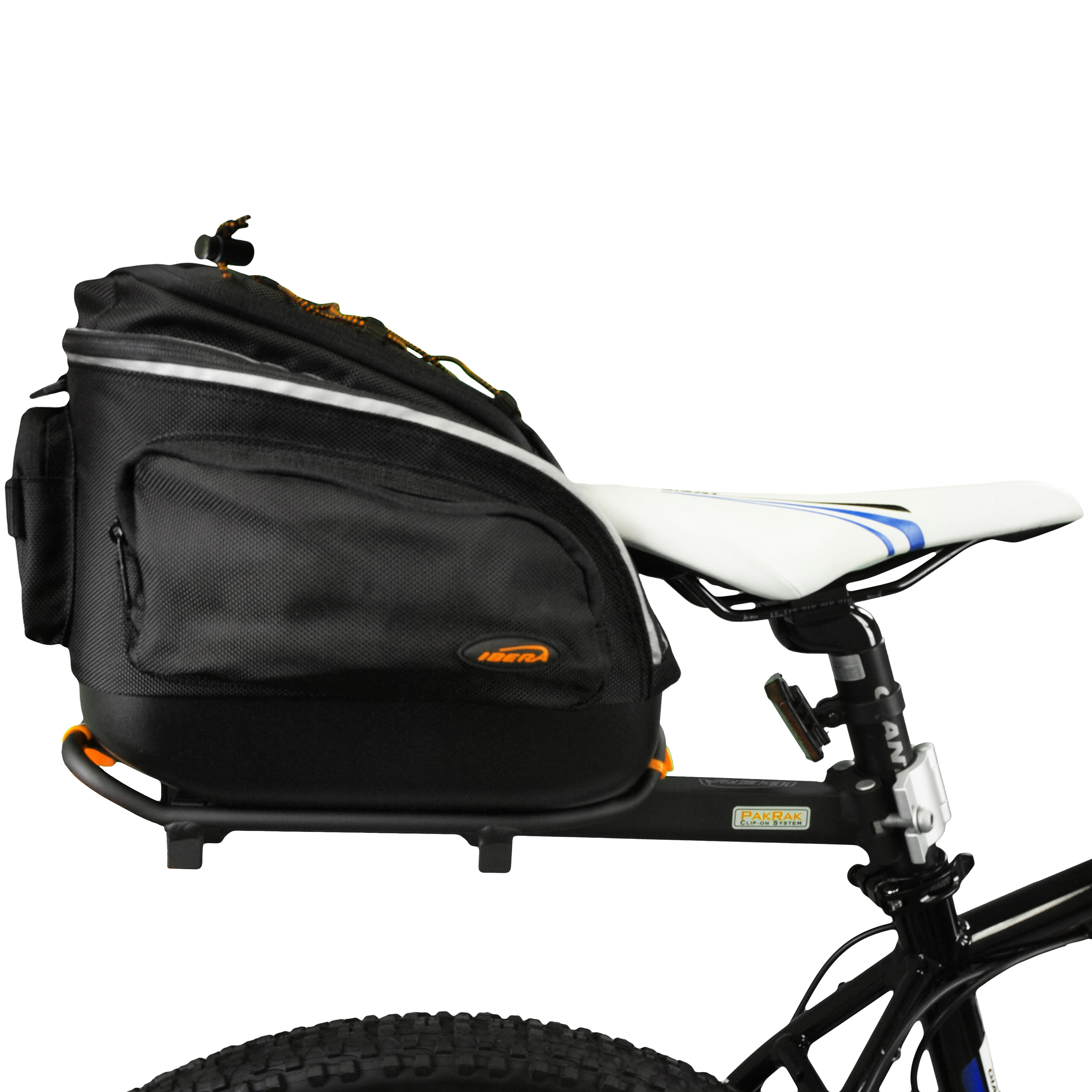 IBERA Bicycle Quick-Release PakRak Mini Commuter Bag and