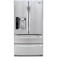 LMXS27626S 26.8 cu. ft. Ultra-Capacity 4 Door French Door Refrigerator – Stainless Steel